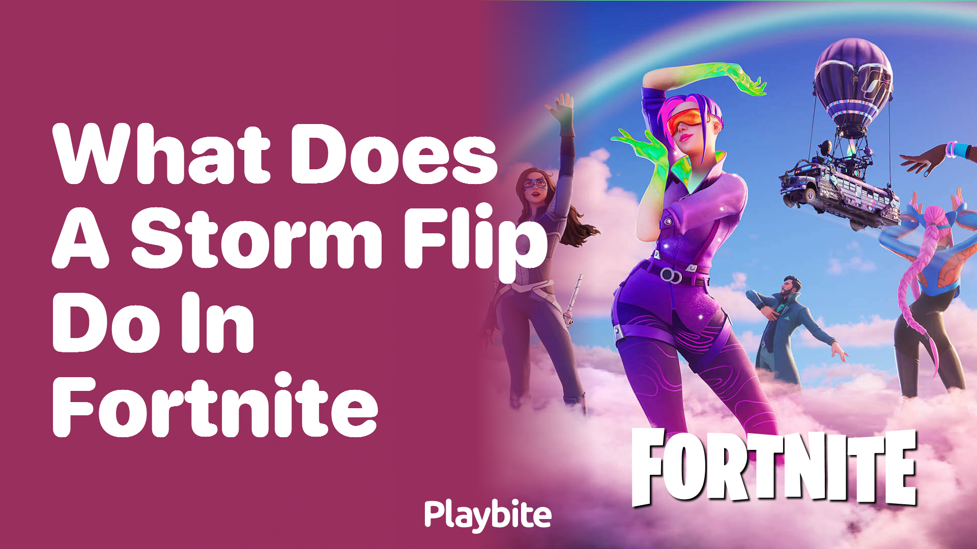 What Does a Storm Flip Do in Fortnite?