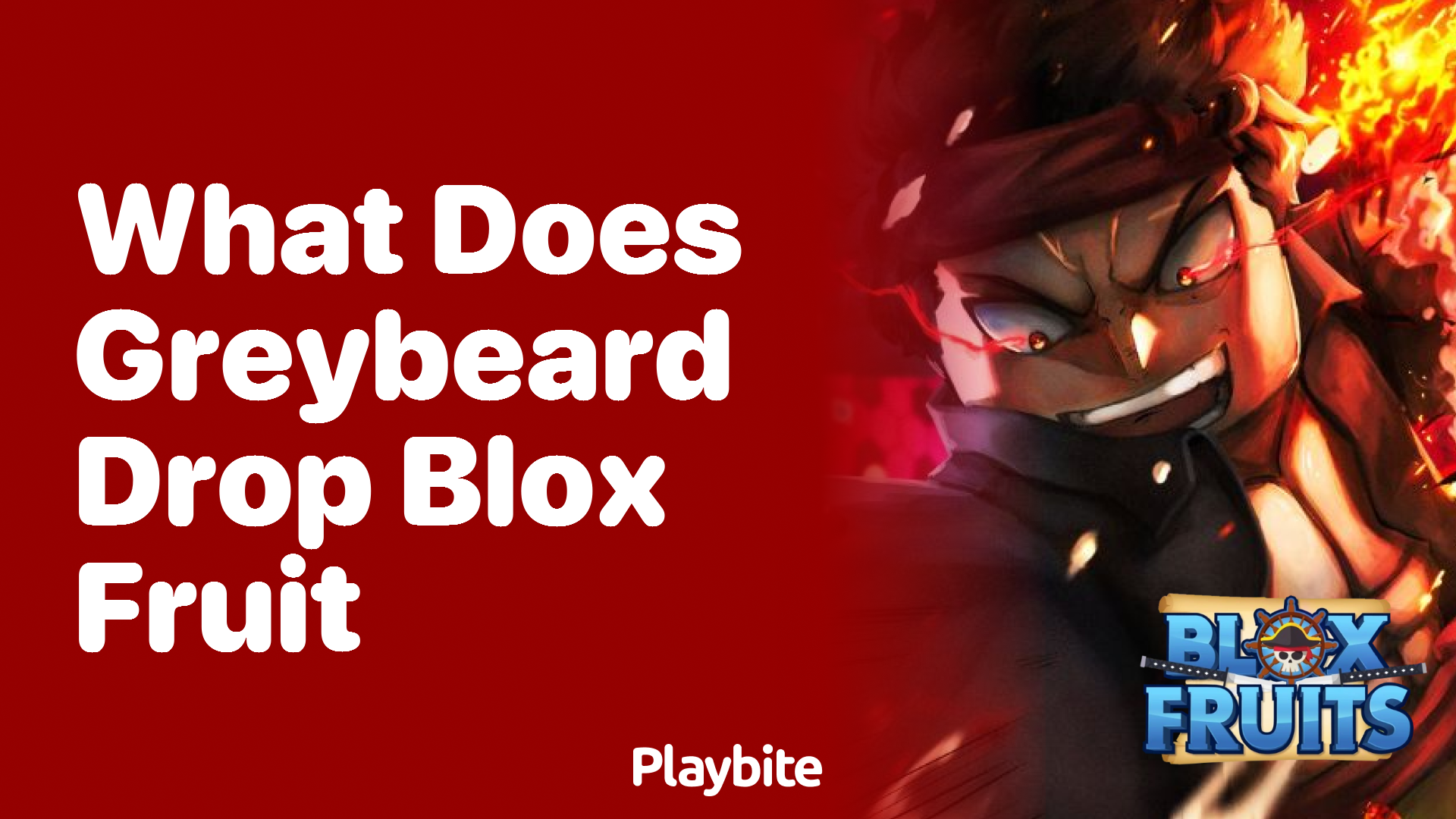 What Does Greybeard Drop in Blox Fruit?