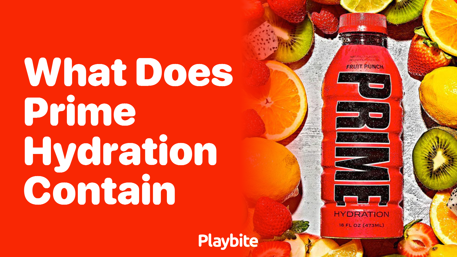 What Does Prime Hydration Contain?