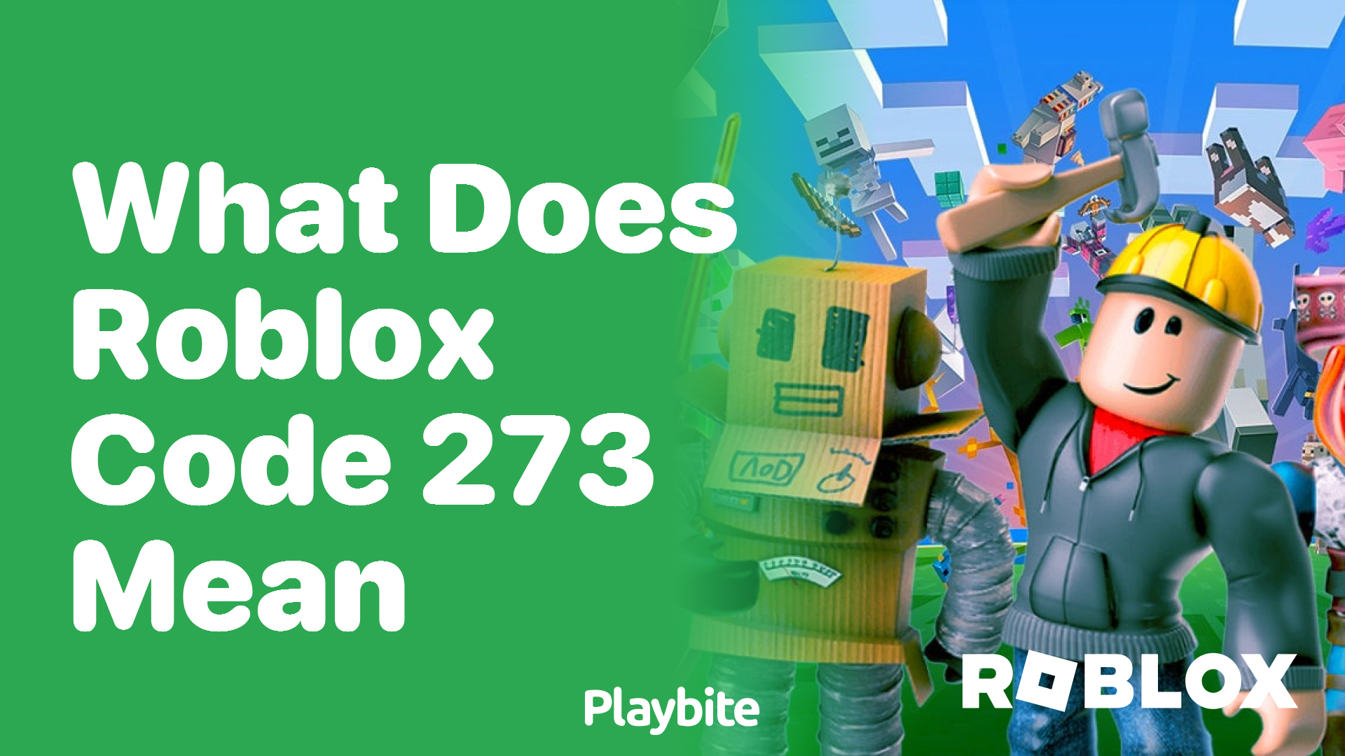 What Does Roblox Code 273 Mean?