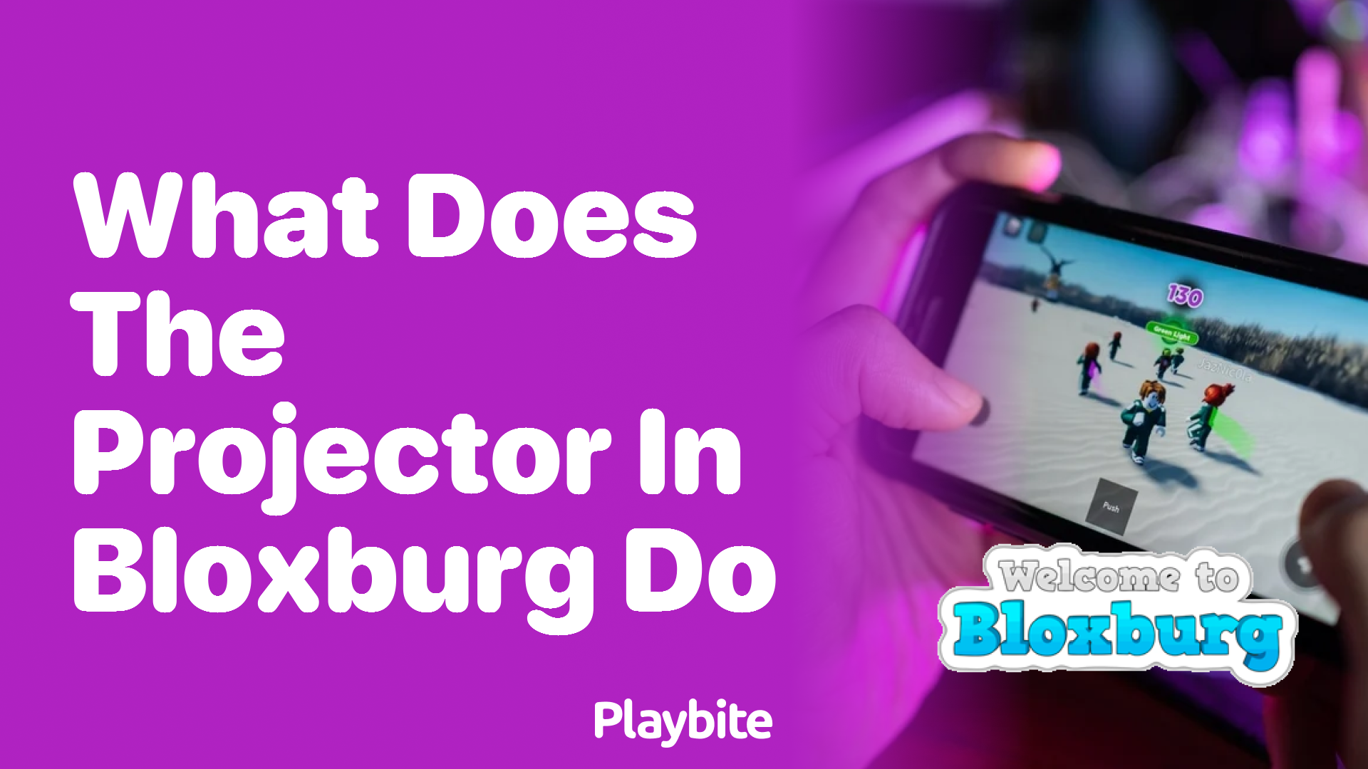 What Does the Projector in Bloxburg Do?