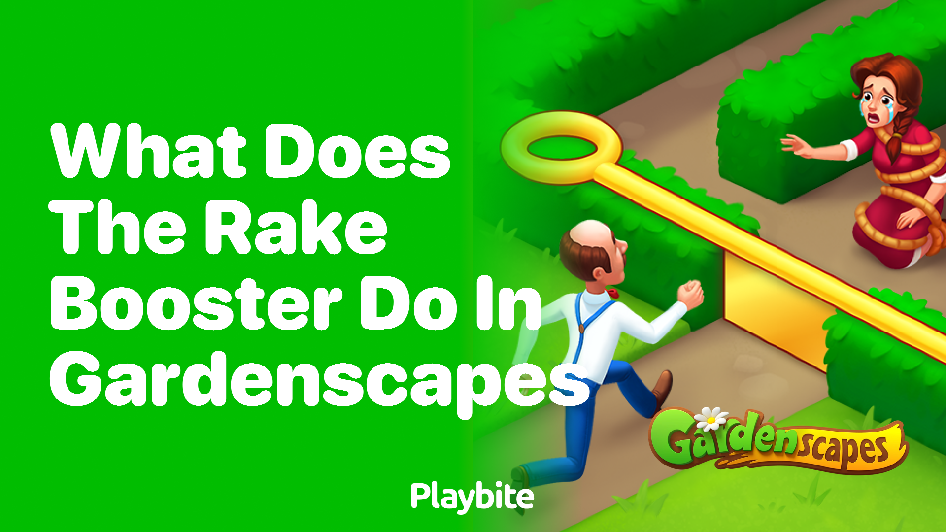 What Does the Rake Booster Do in Gardenscapes?