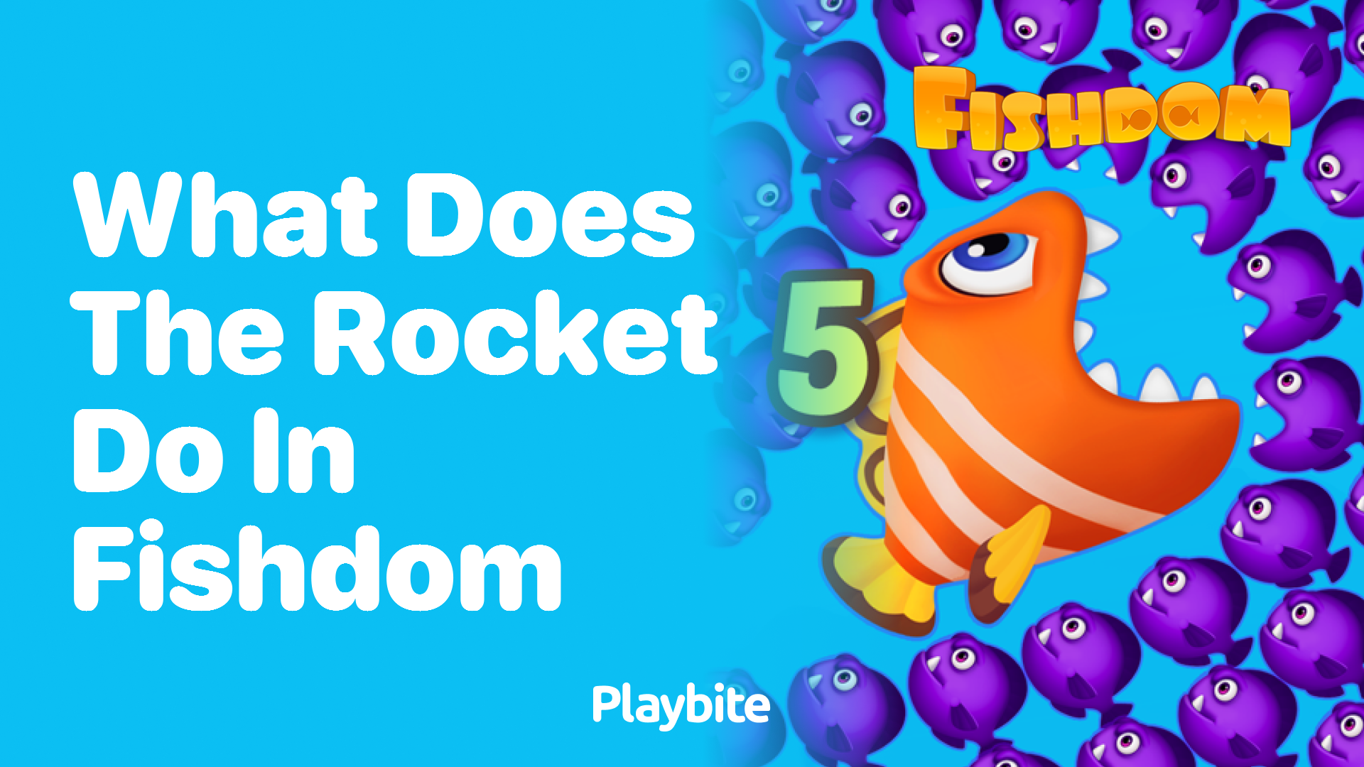 What Does the Rocket Do in Fishdom?