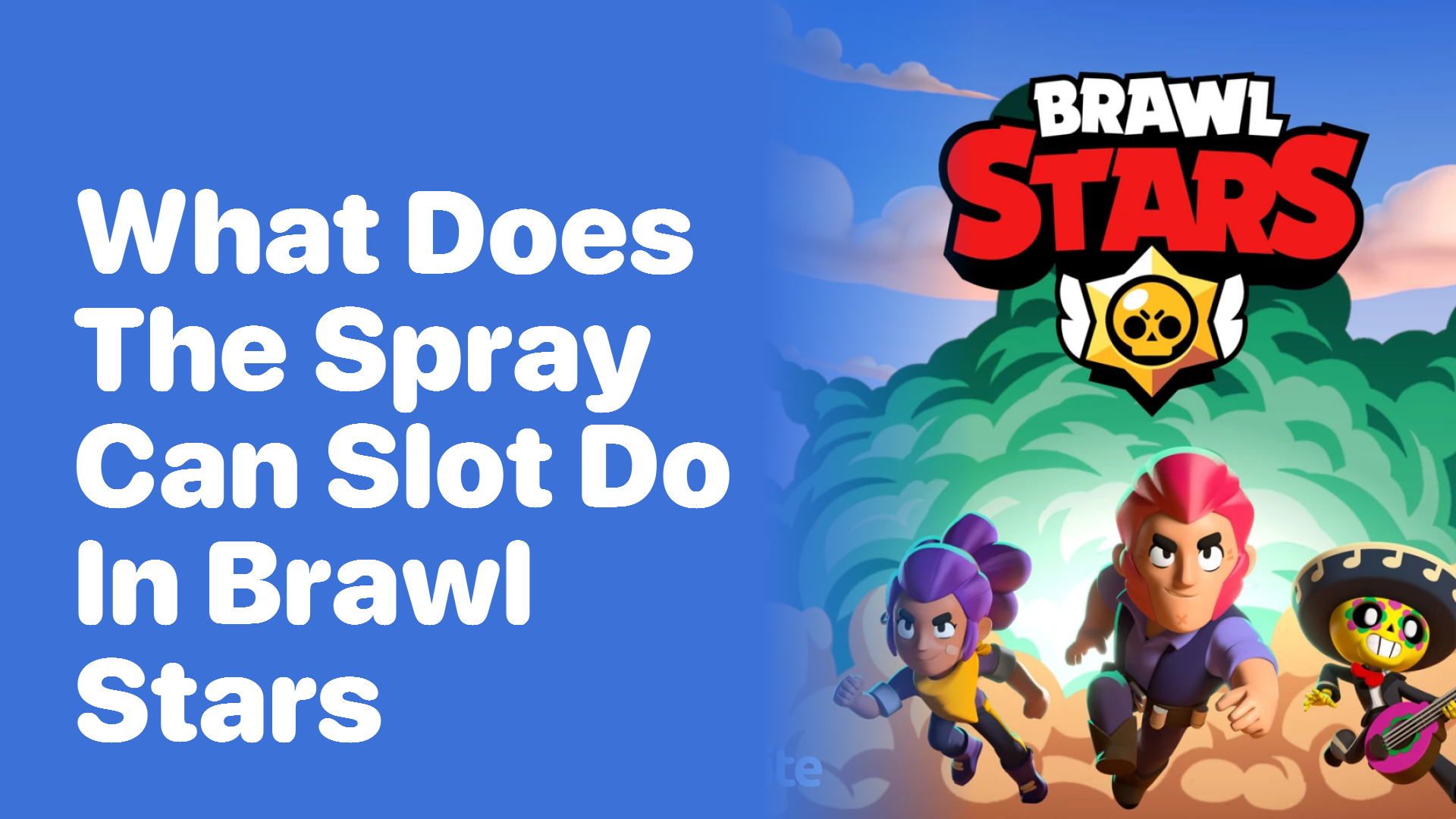 What Does the Spray Can Slot Do in Brawl Stars?