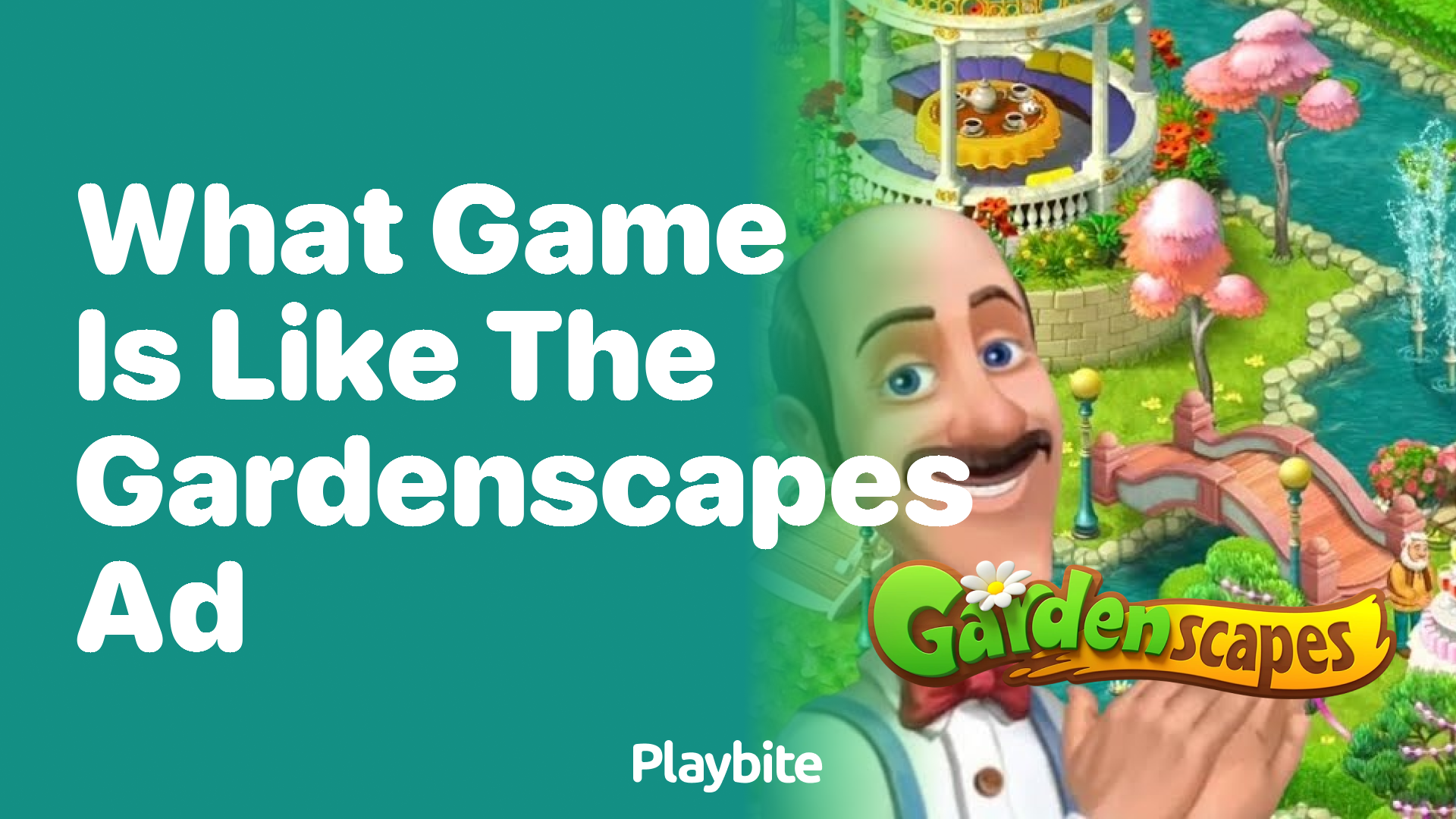 What Game is Like the Gardenscapes Ad?