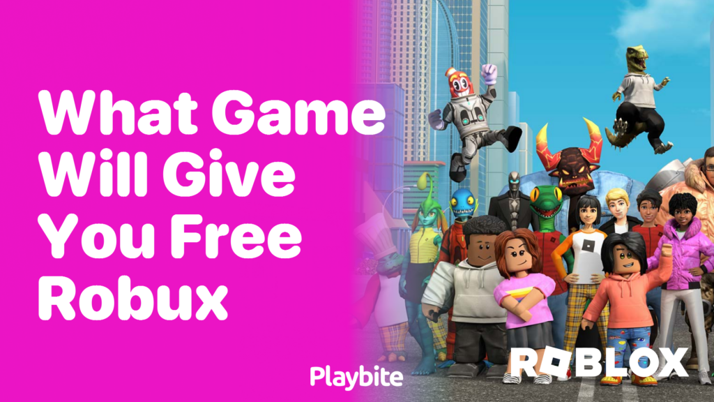 get free robux in game