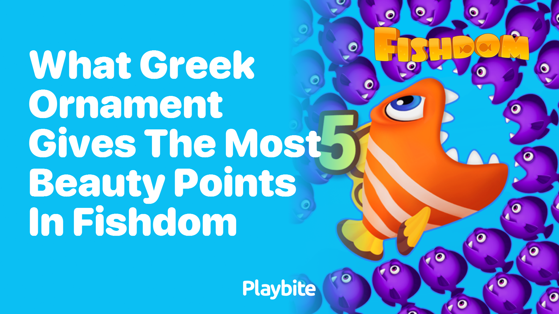 What Greek Ornament Gives the Most Beauty Points in Fishdom?