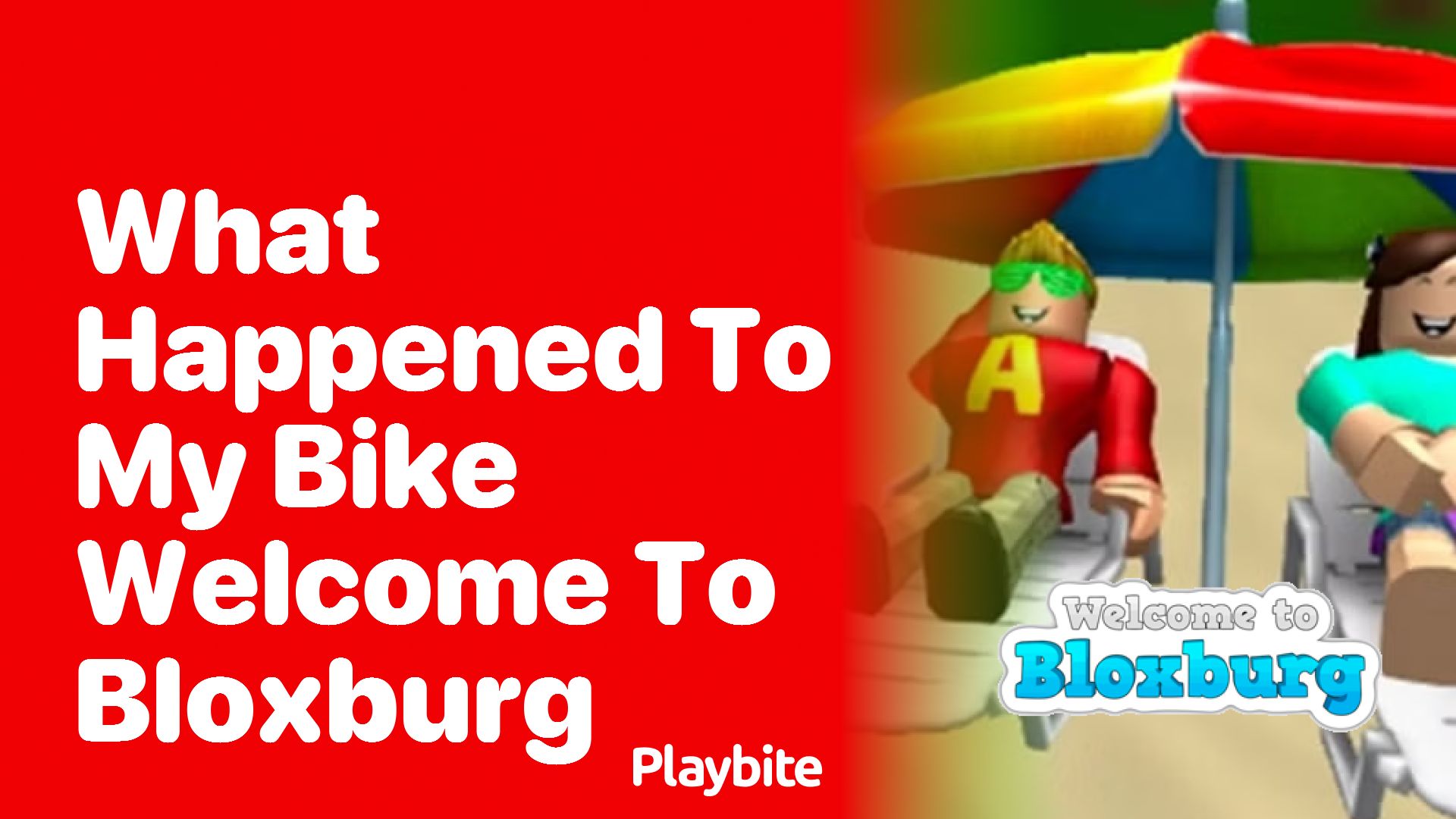 What Happened to My Bike in Welcome to Bloxburg?