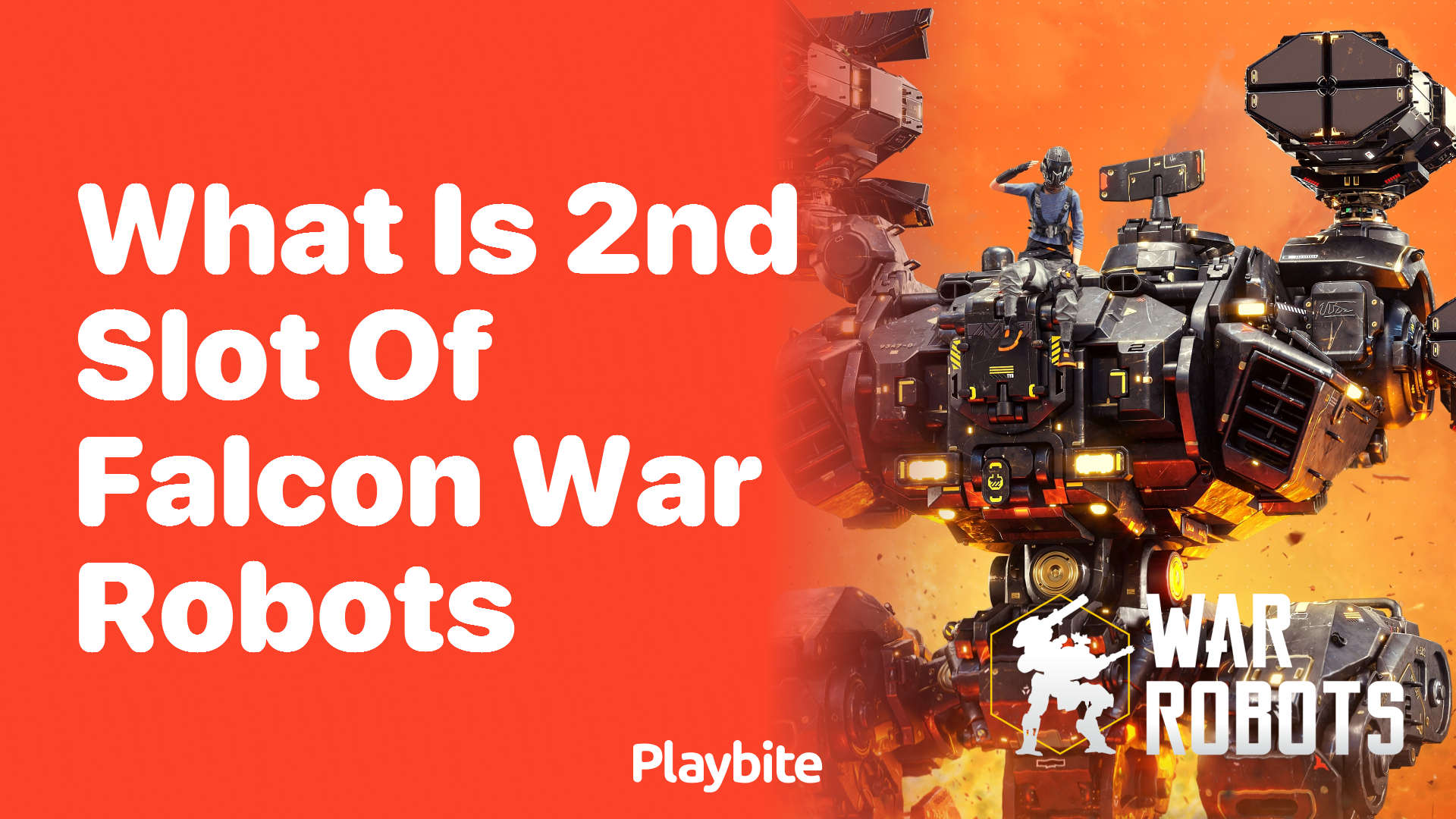 What is the 2nd Slot of Falcon in War Robots?