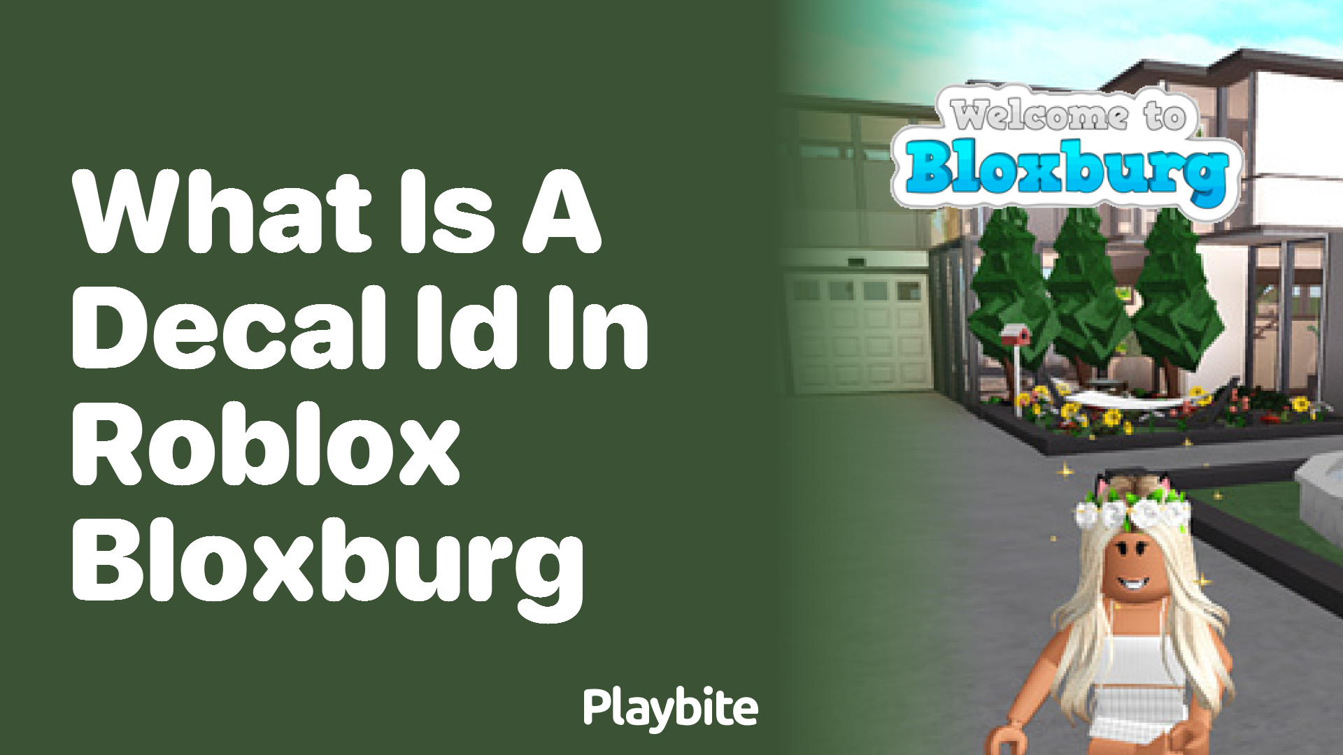 What is a Decal ID in Roblox Bloxburg?