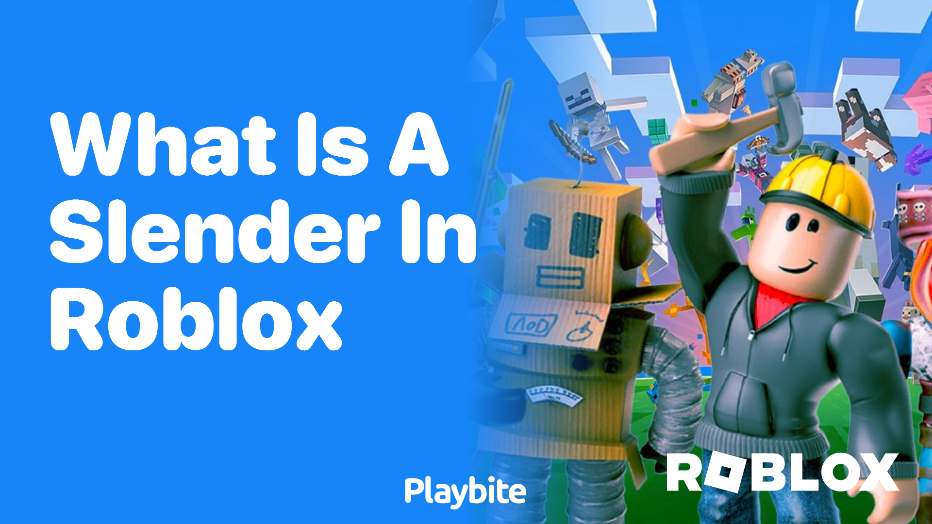 What Is a Slender in Roblox? - Playbite