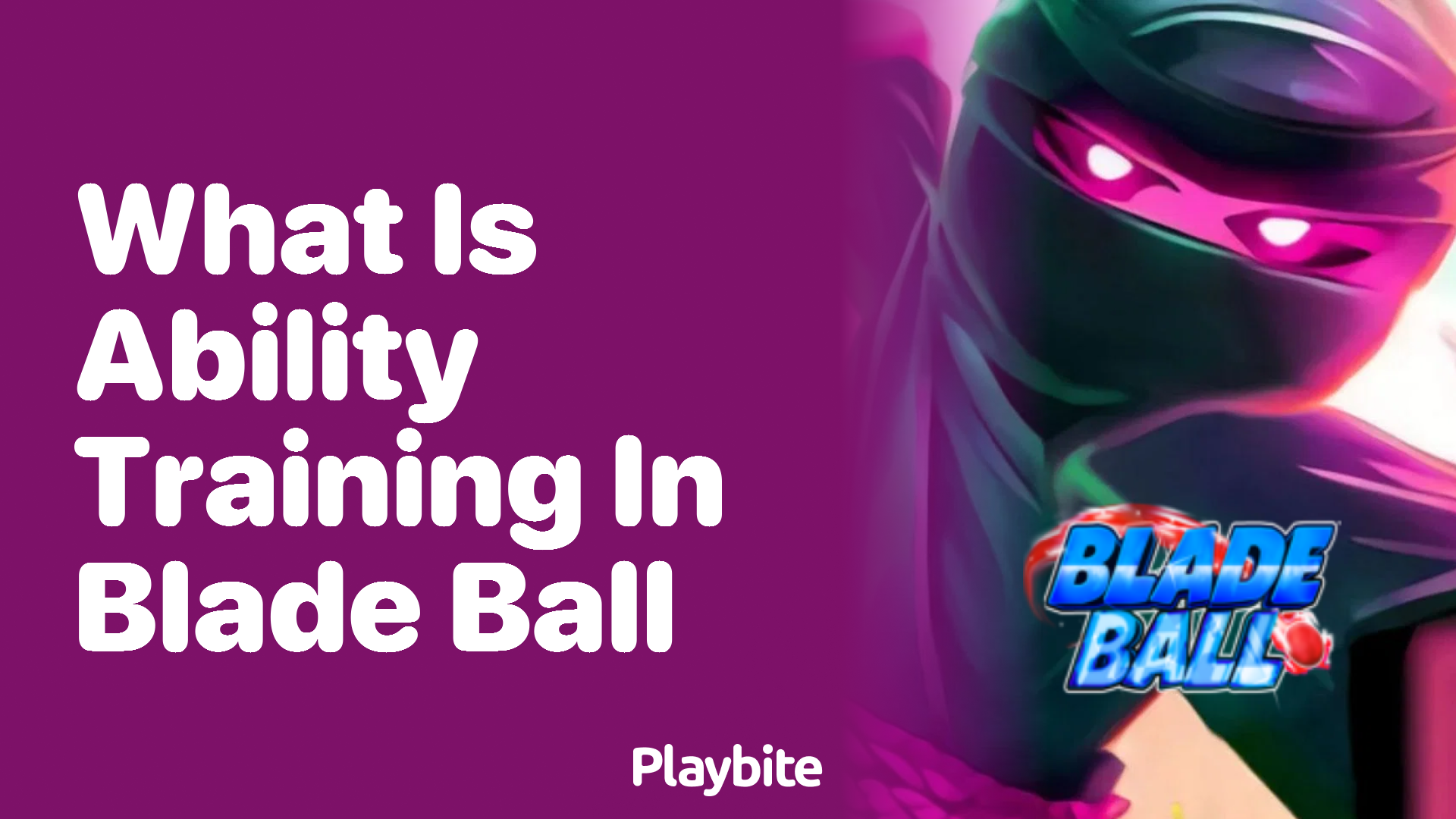 What is Ability Training in Blade Ball?