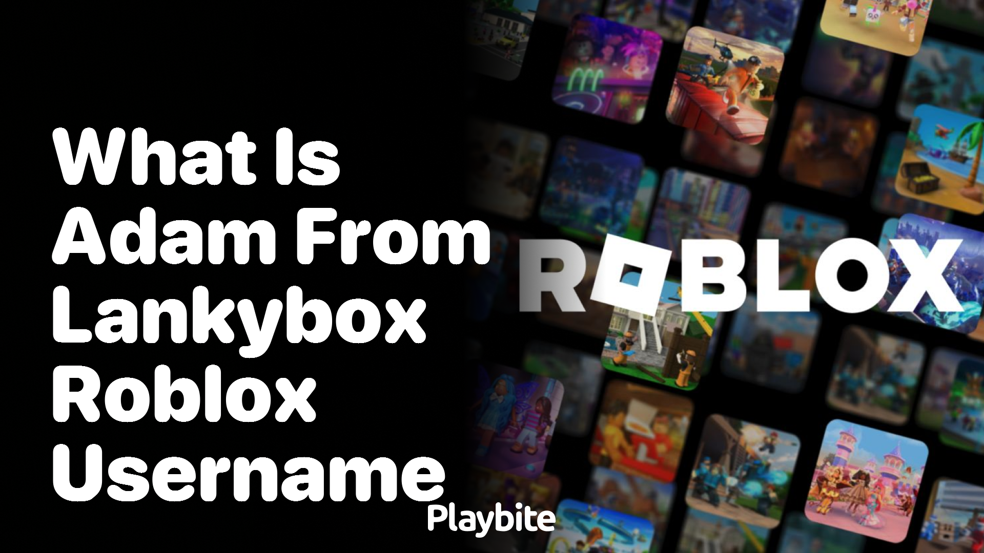 What is Adam from LankyBox&#8217;s Roblox Username?