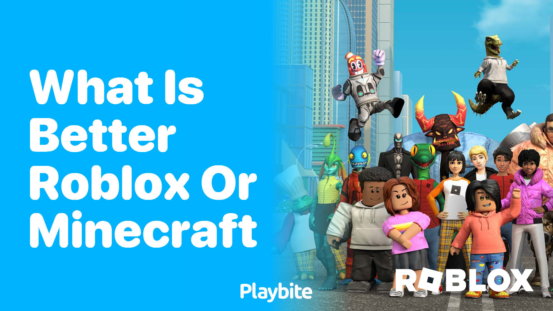 What is Better: Roblox or Minecraft? - Playbite