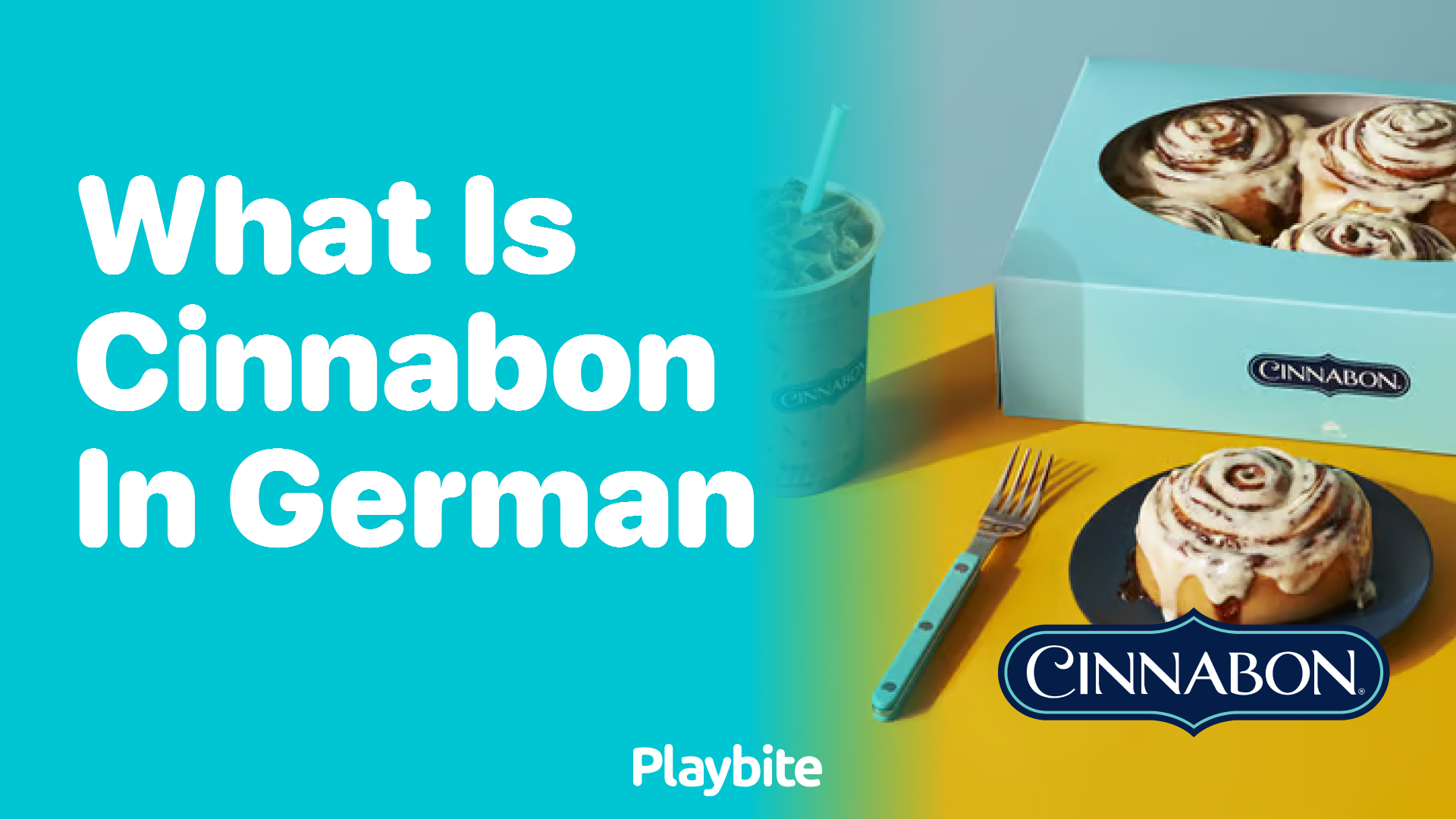 What Is Cinnabon in German?