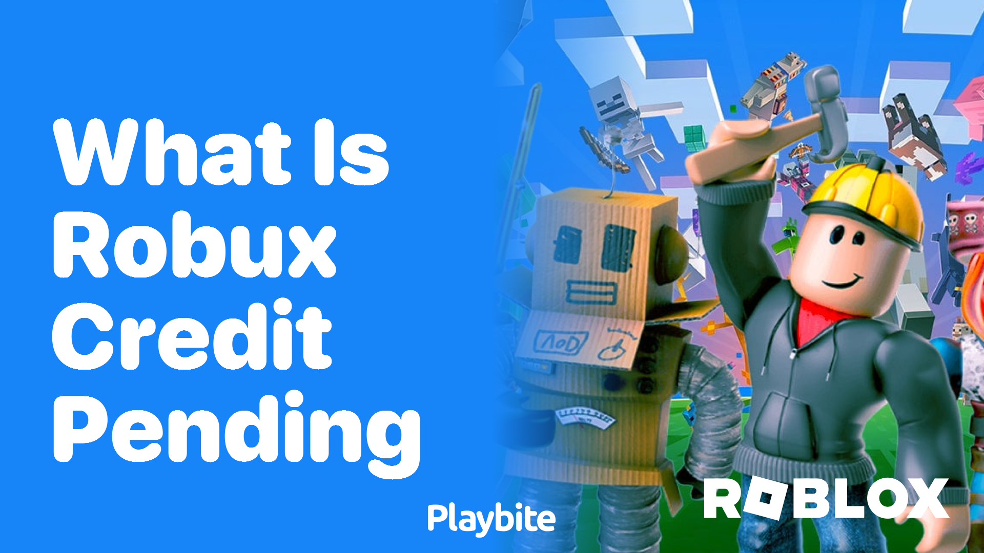 What is Robux Credit Pending in Roblox?