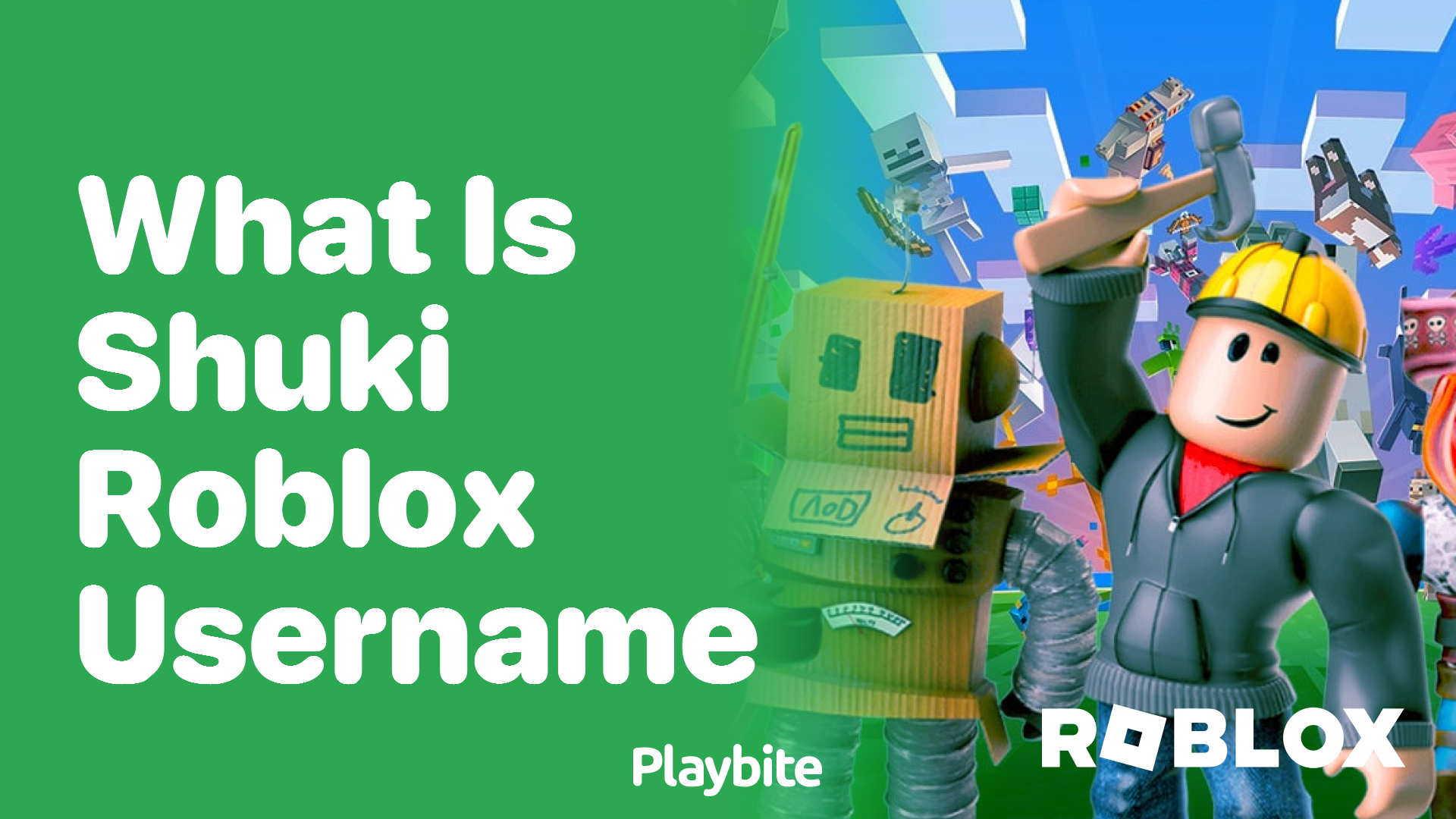 What is Shuki&#8217;s Roblox Username?