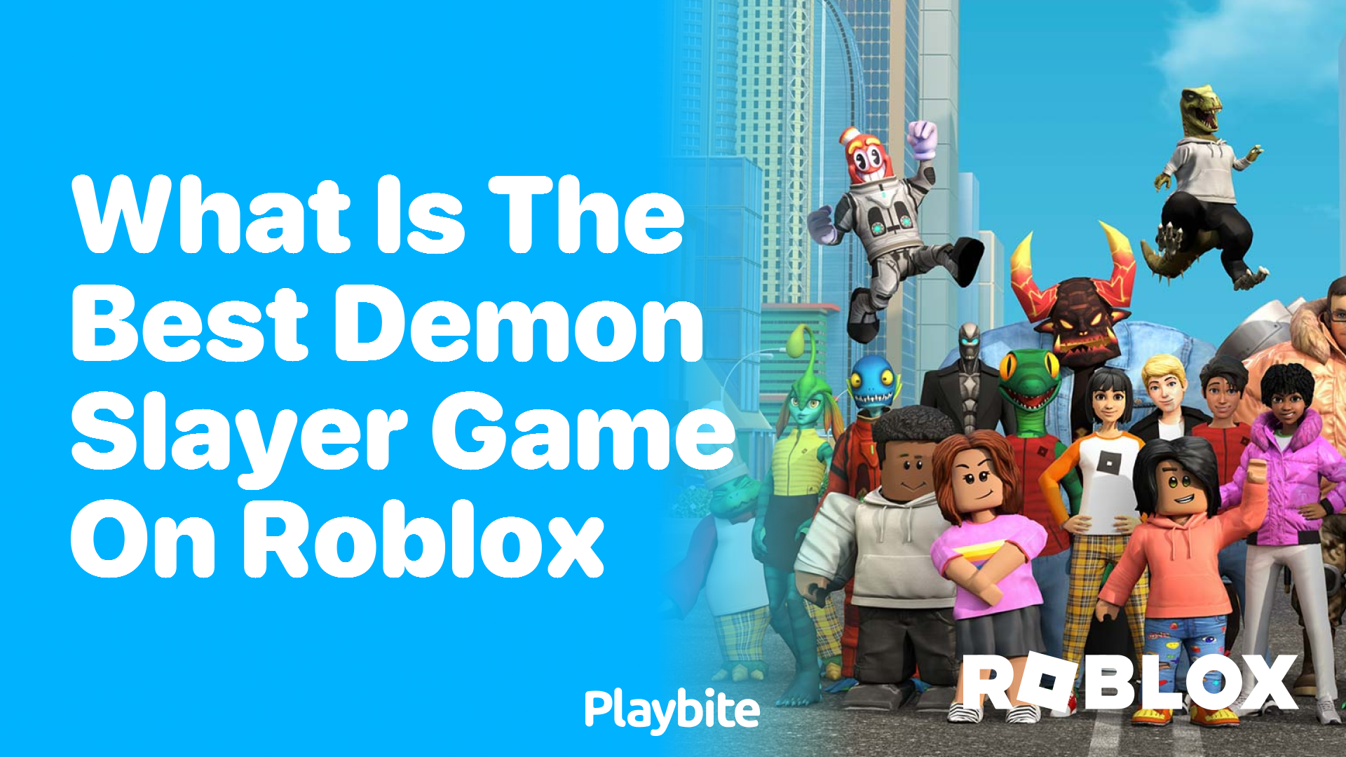 What is the Best Demon Slayer Game on Roblox? - Playbite