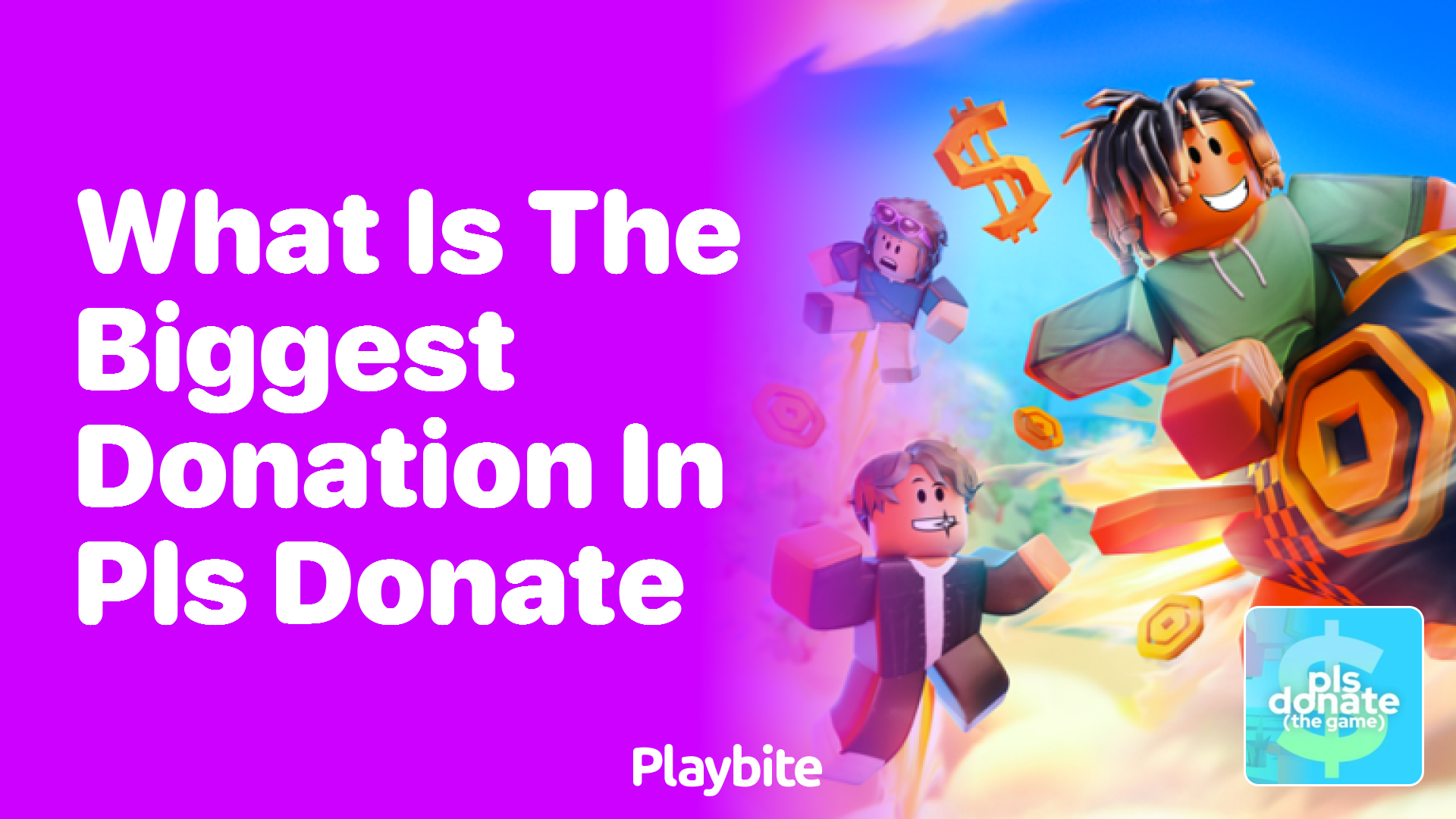 What Is the Biggest Donation in PLS DONATE?