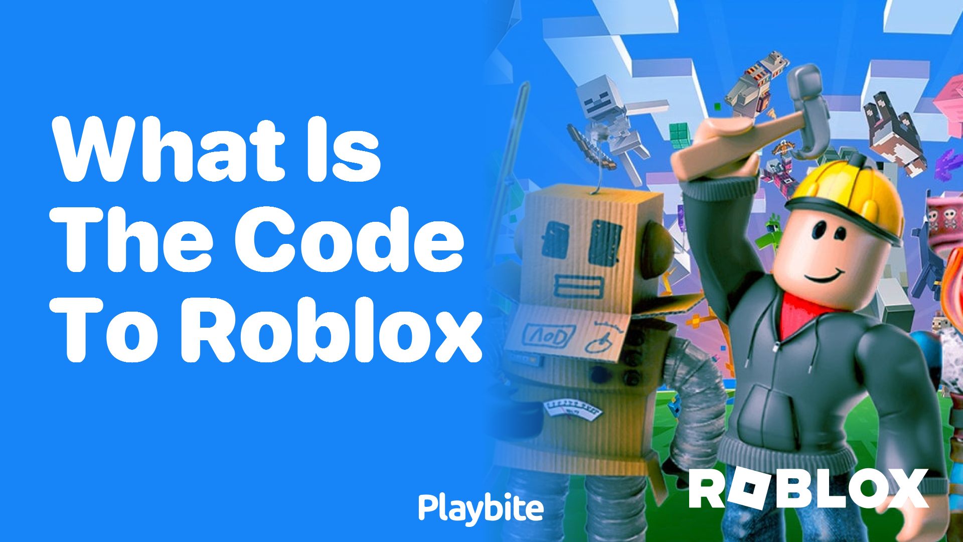 What is the Code to Roblox? Unraveling the Mystery! - Playbite