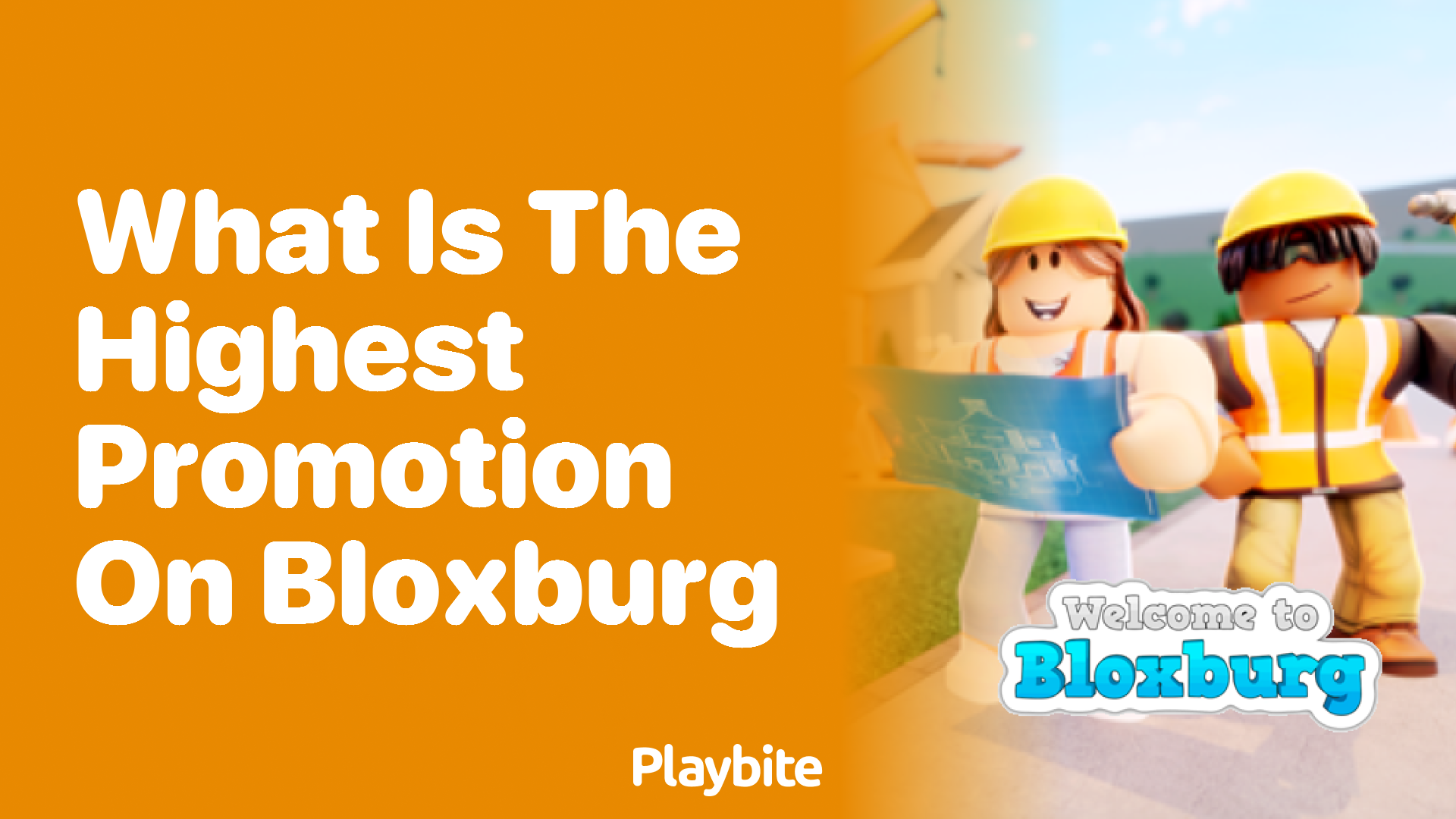 What Is the Highest Promotion on Bloxburg?