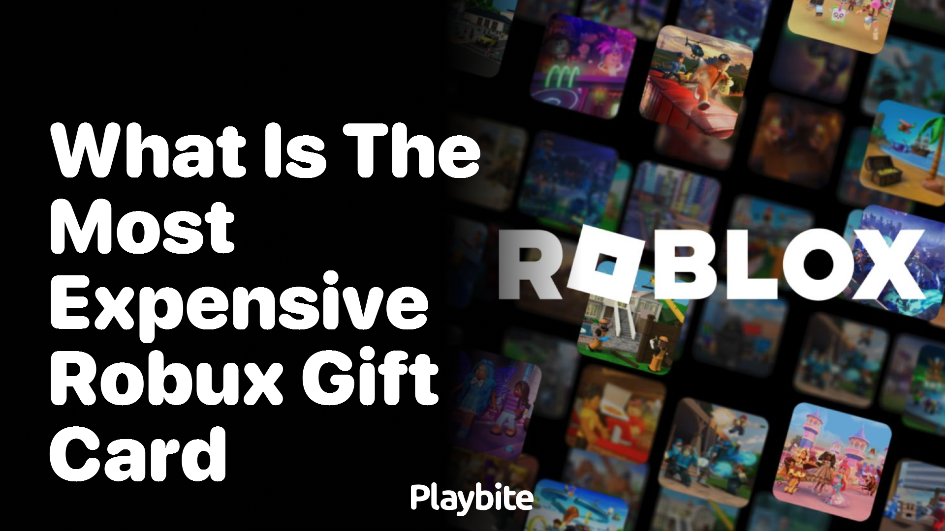 What is the Most Expensive Robux Gift Card?