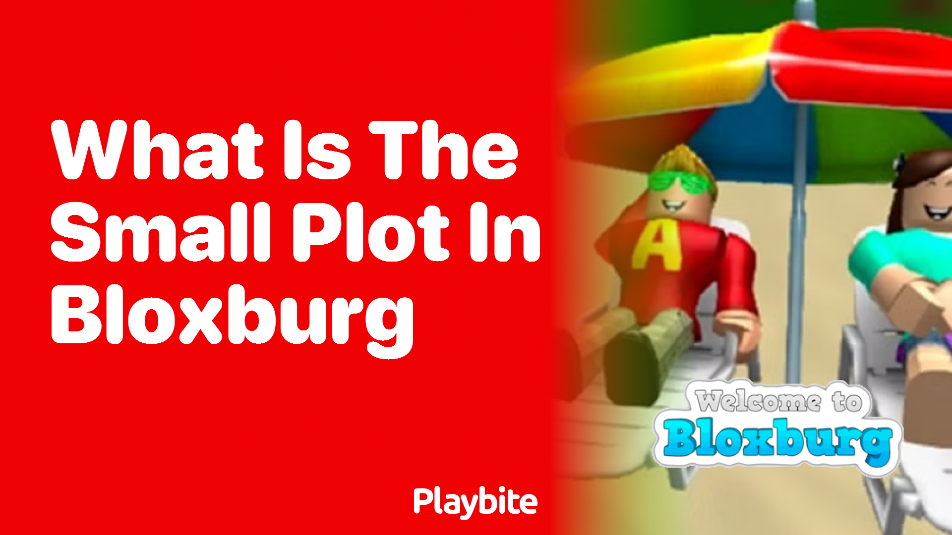 What is the Small Plot in Bloxburg?