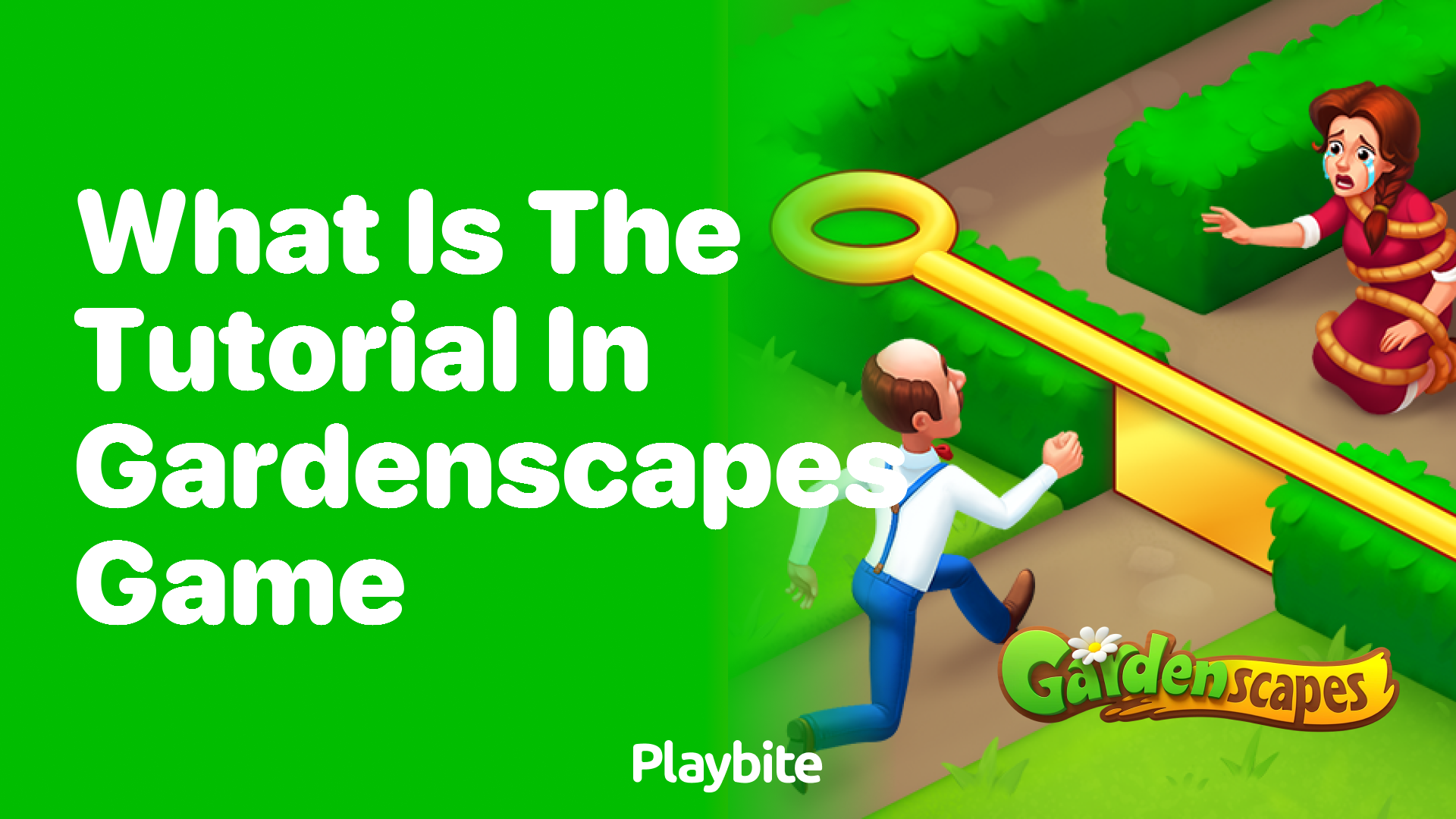 What is the Tutorial in Gardenscapes Game?