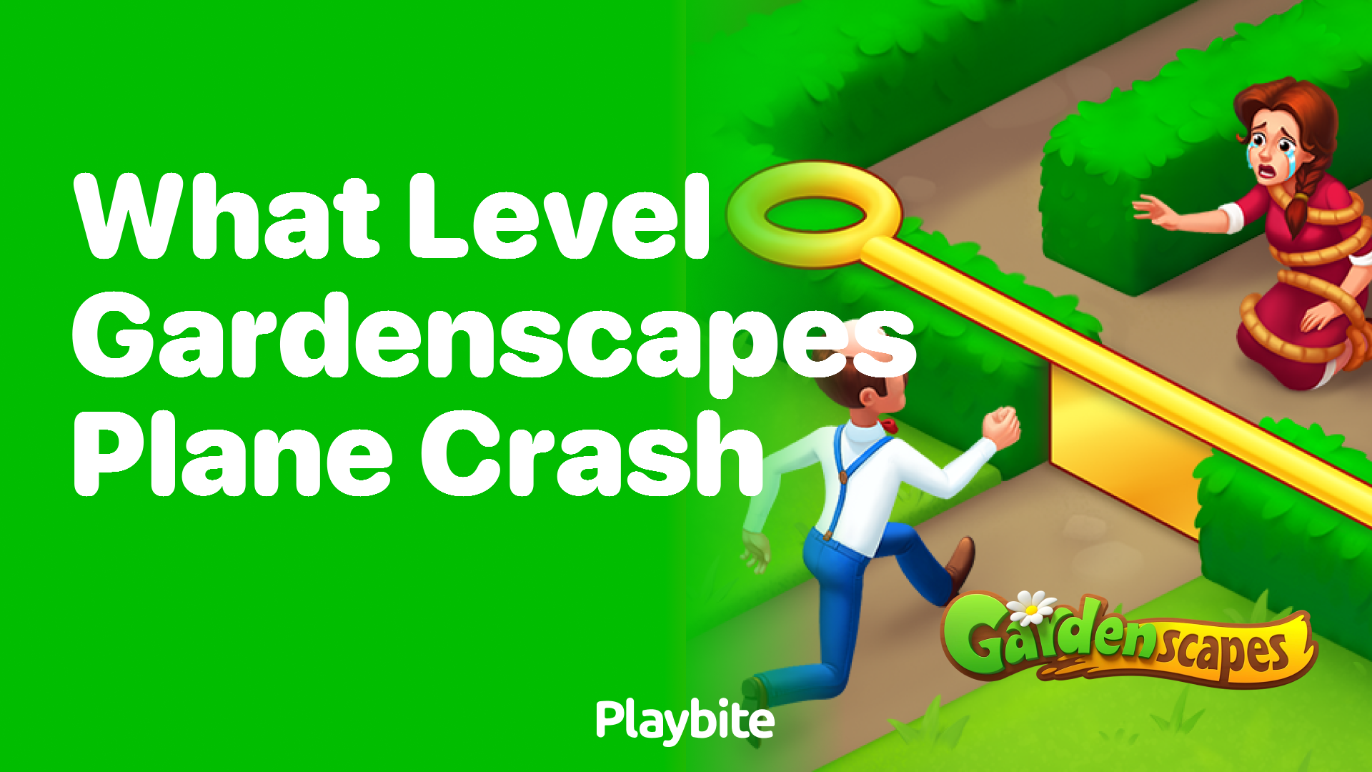 What Level Does the Plane Crash Happen in Gardenscapes?