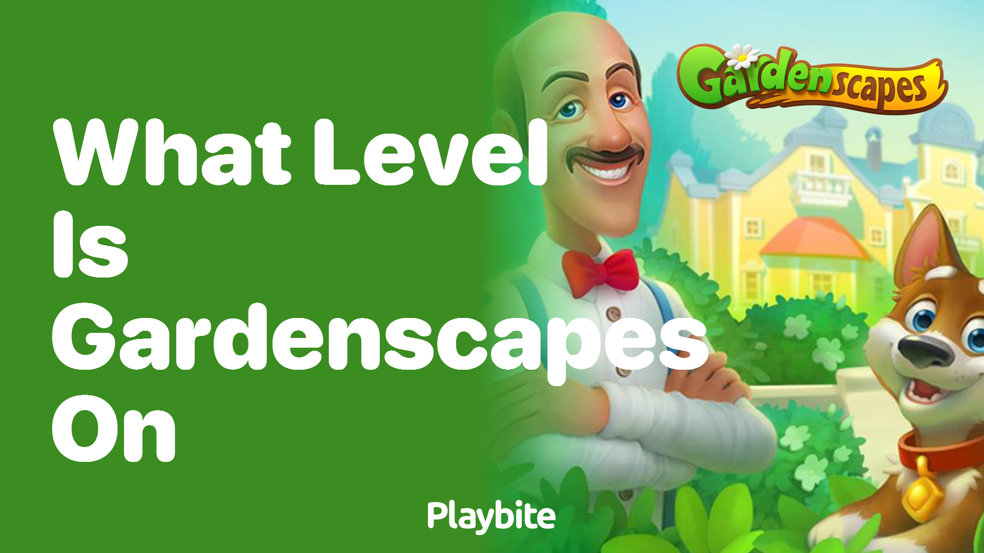 What Level Is Gardenscapes On?