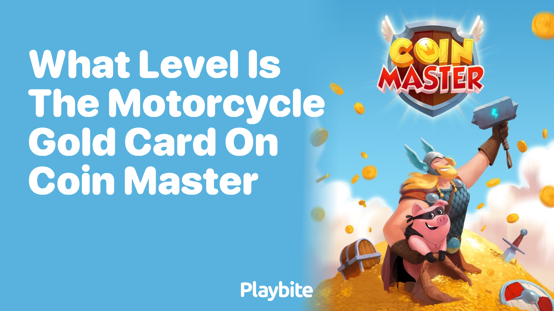 What Level Is the Motorcycle Gold Card on Coin Master?