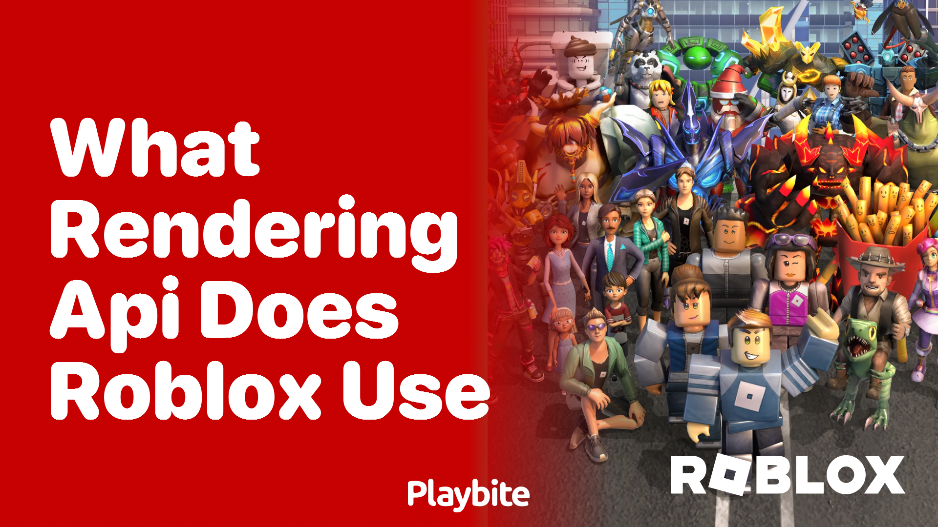 What Rendering API Does Roblox Use?