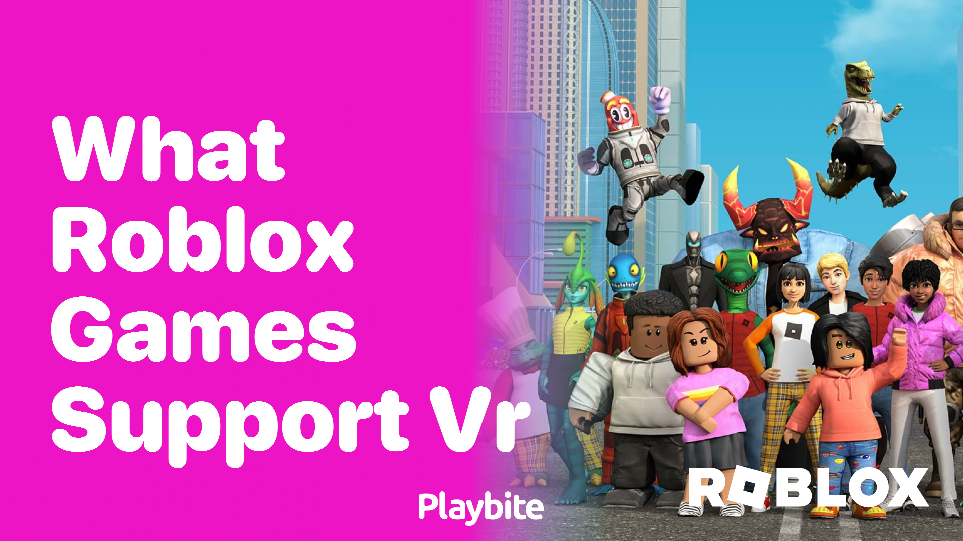 Roblox vr sale supported games