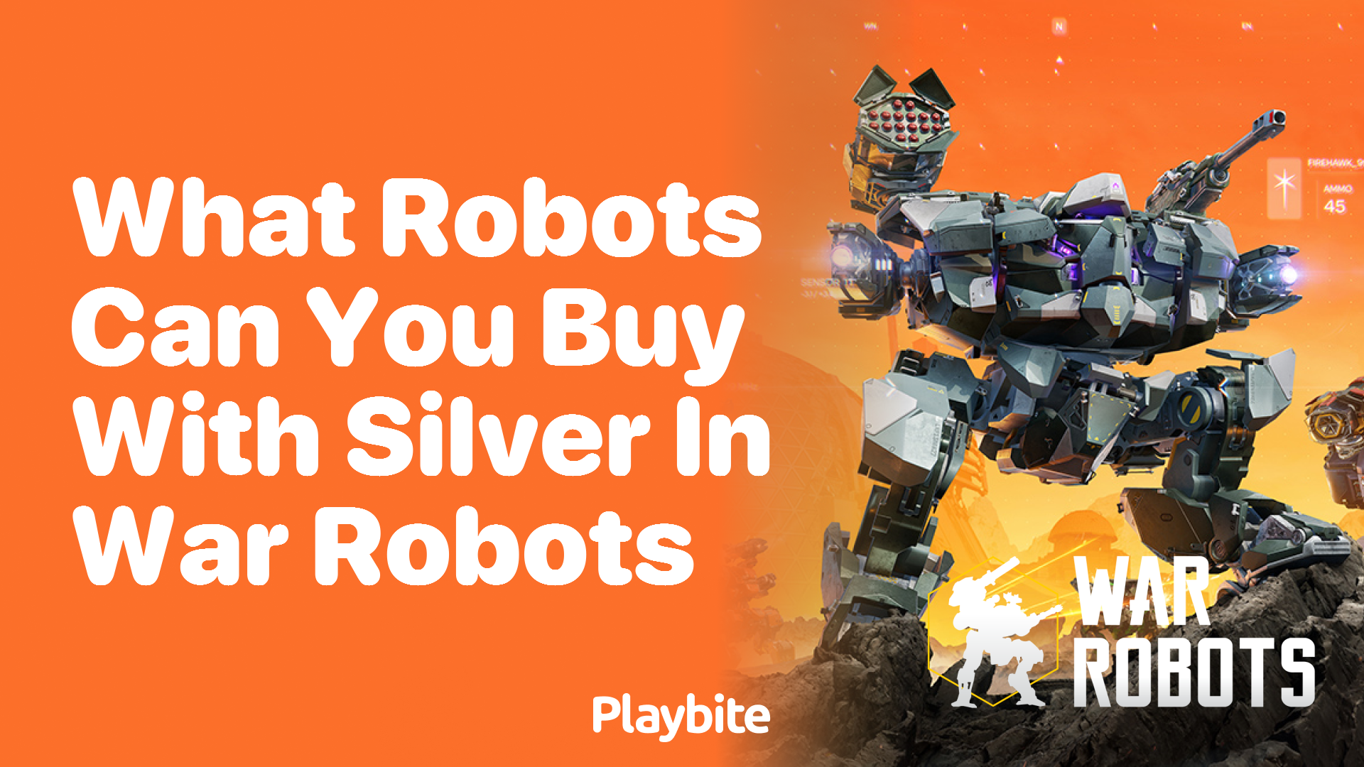 What Robots Can You Buy With Silver in War Robots?