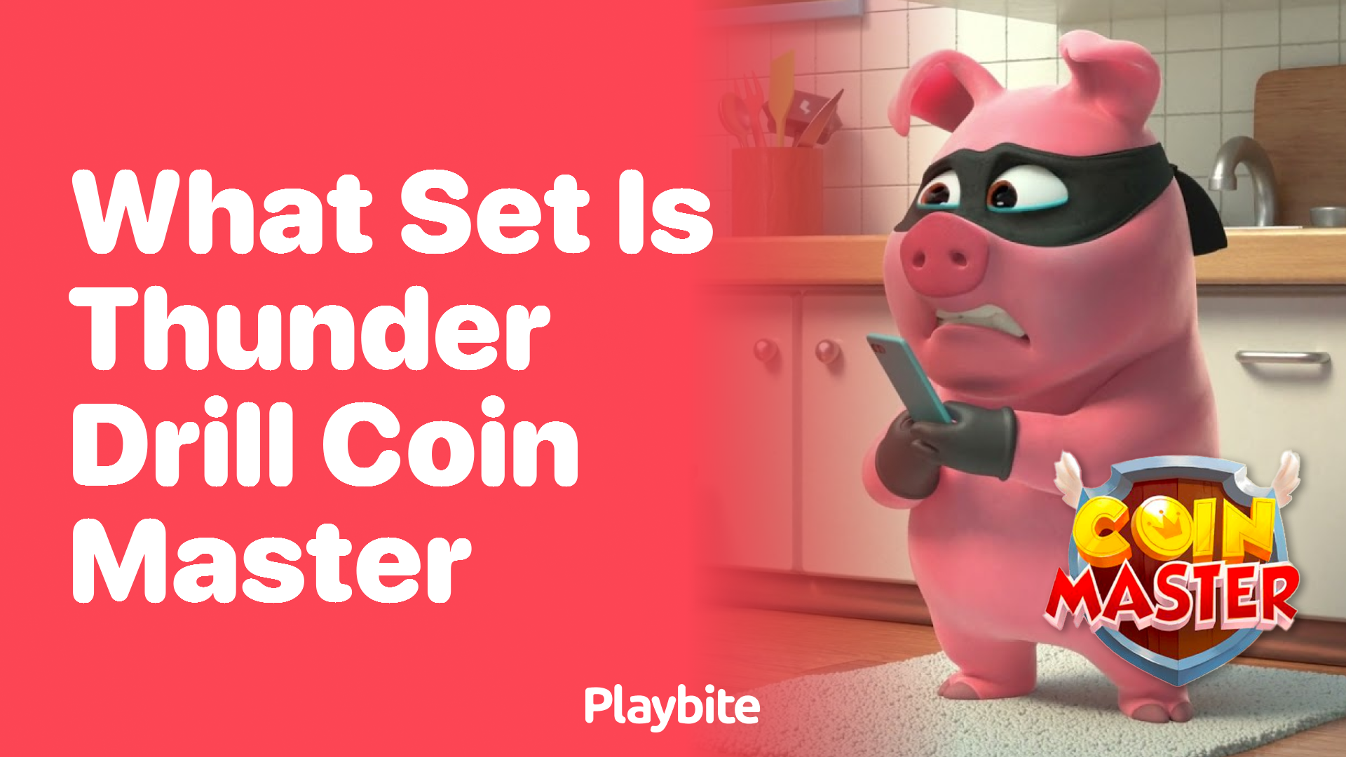 What Set Does the Thunder Drill Belong to in Coin Master?