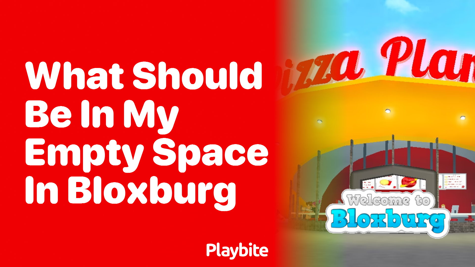 What Should Be in My Empty Space in Bloxburg?