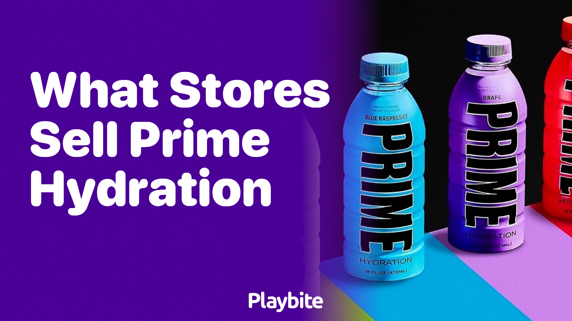 What Stores Sell Prime Hydration?