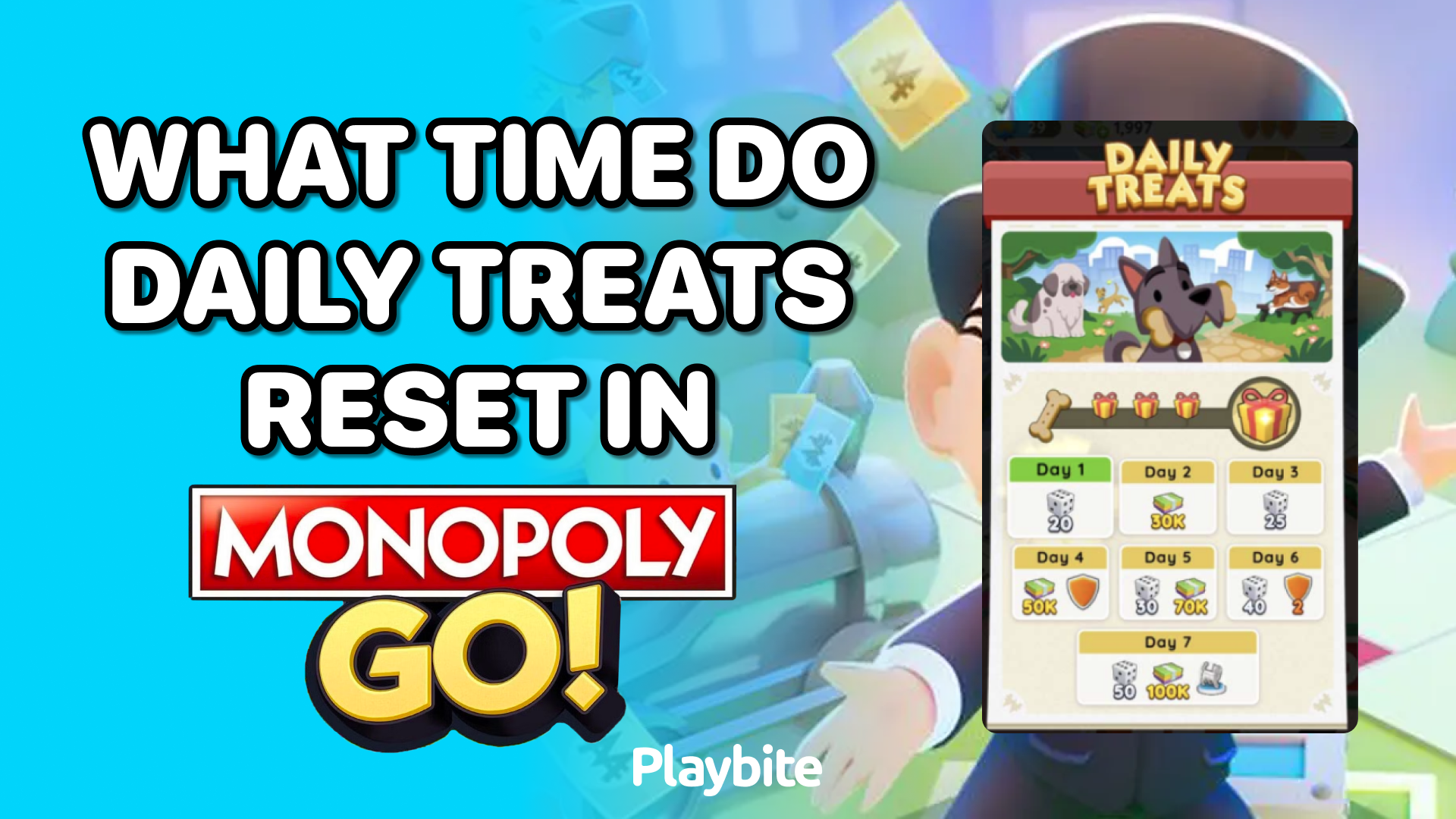 What Time Do Daily Treats Reset in Monopoly Go?