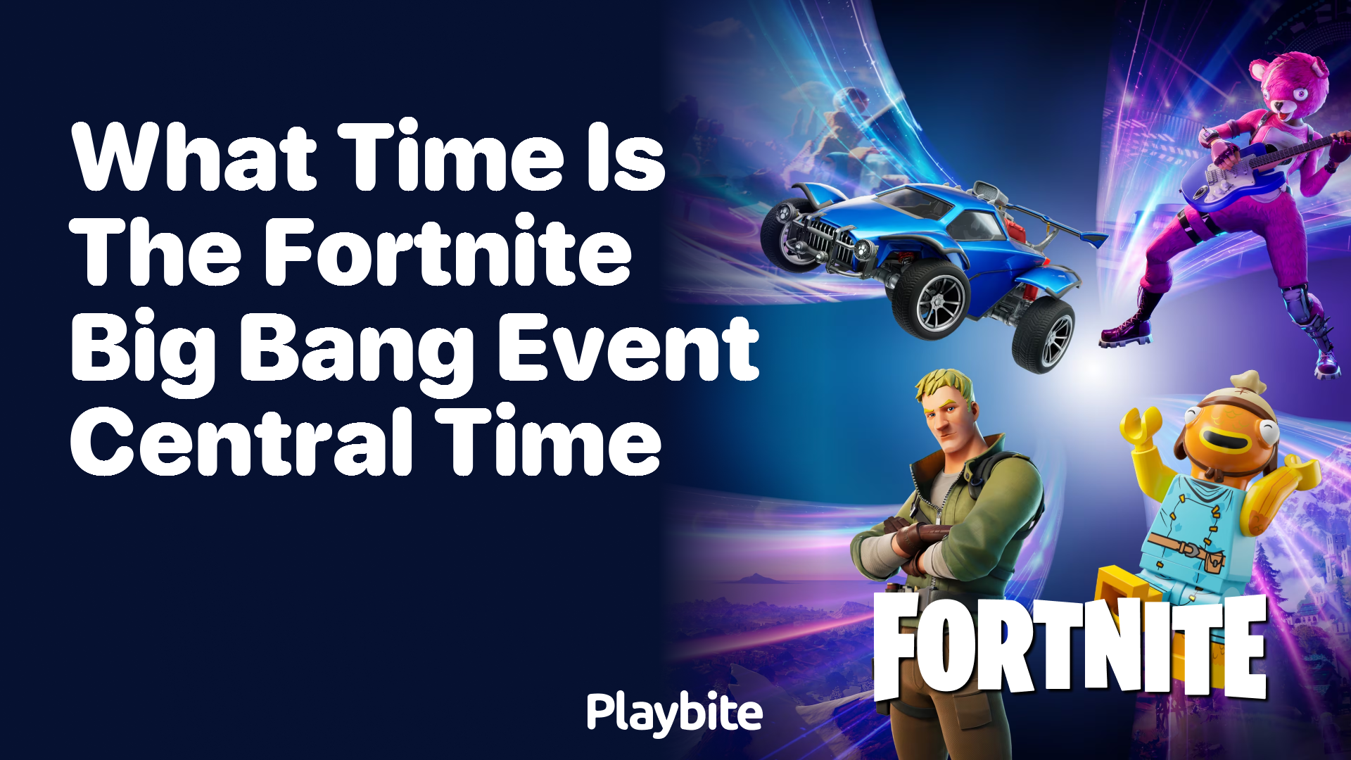 What Time is the Fortnite Big Bang Event Central Time?