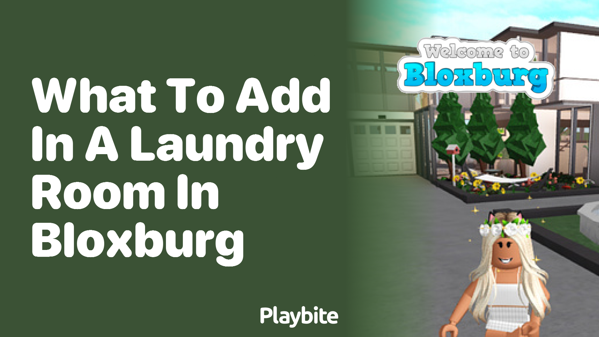 What to Add in a Laundry Room in Bloxburg for an Awesome Home