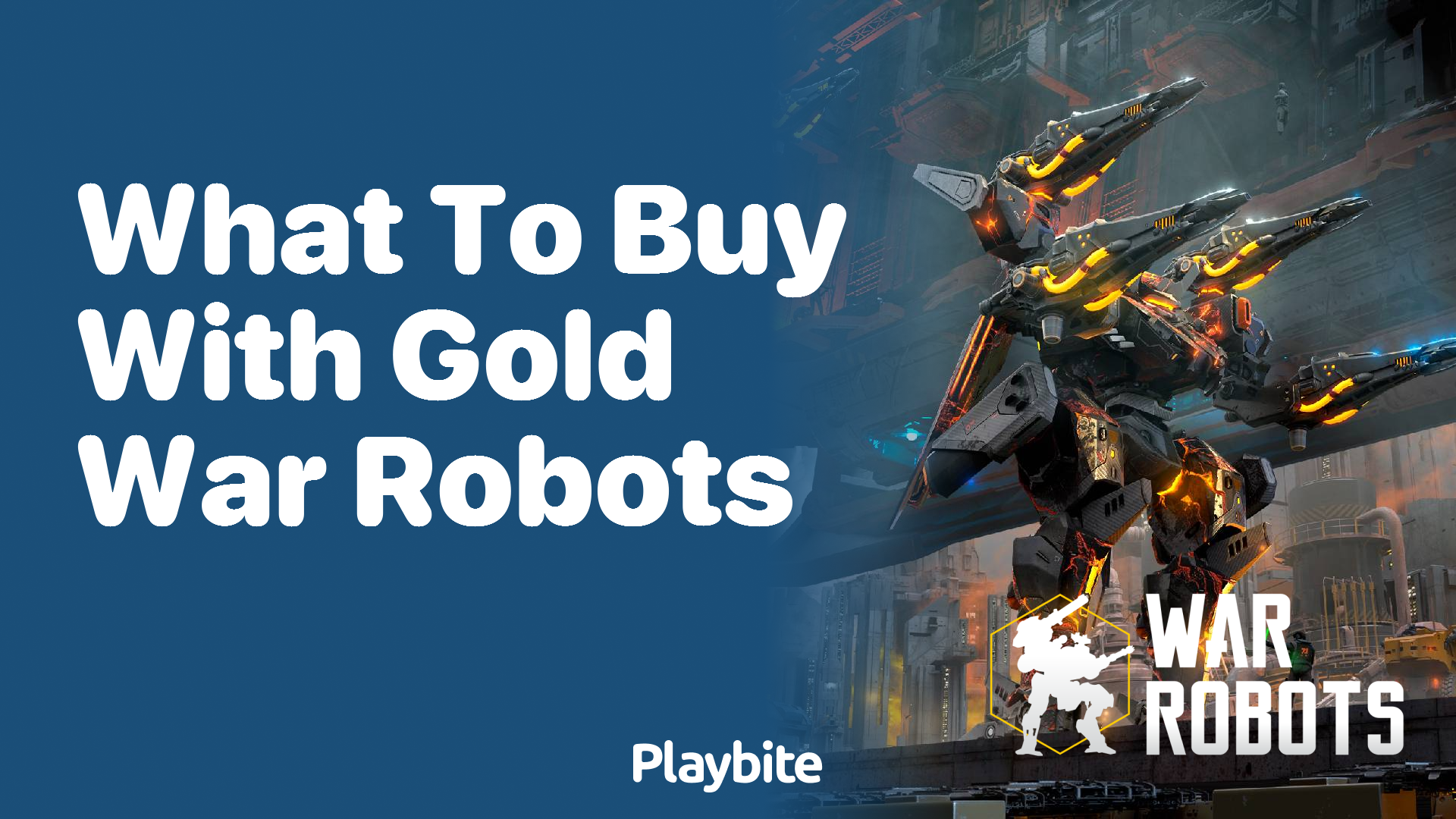 What to Buy With Gold in War Robots