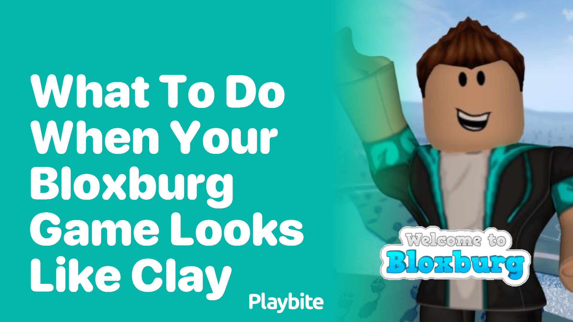 What to Do When Your Bloxburg Game Looks Like Clay