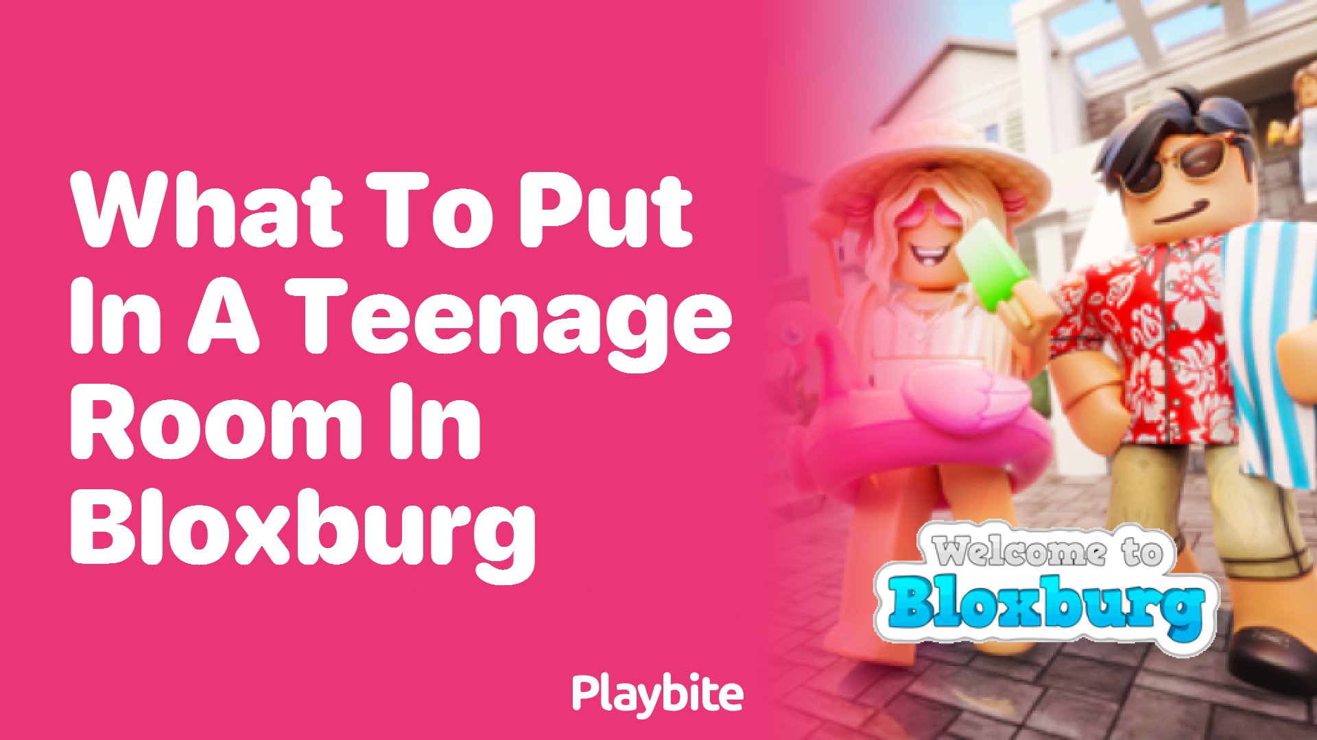 What to Put in a Teenage Room in Bloxburg