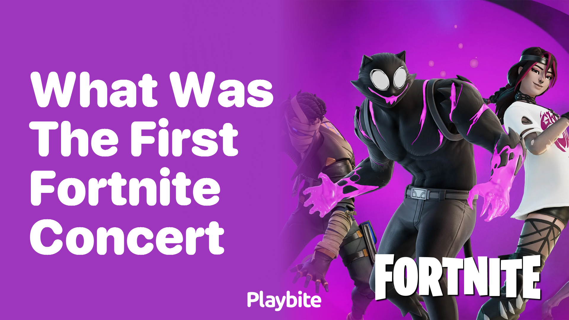 What Was the First Fortnite Concert?