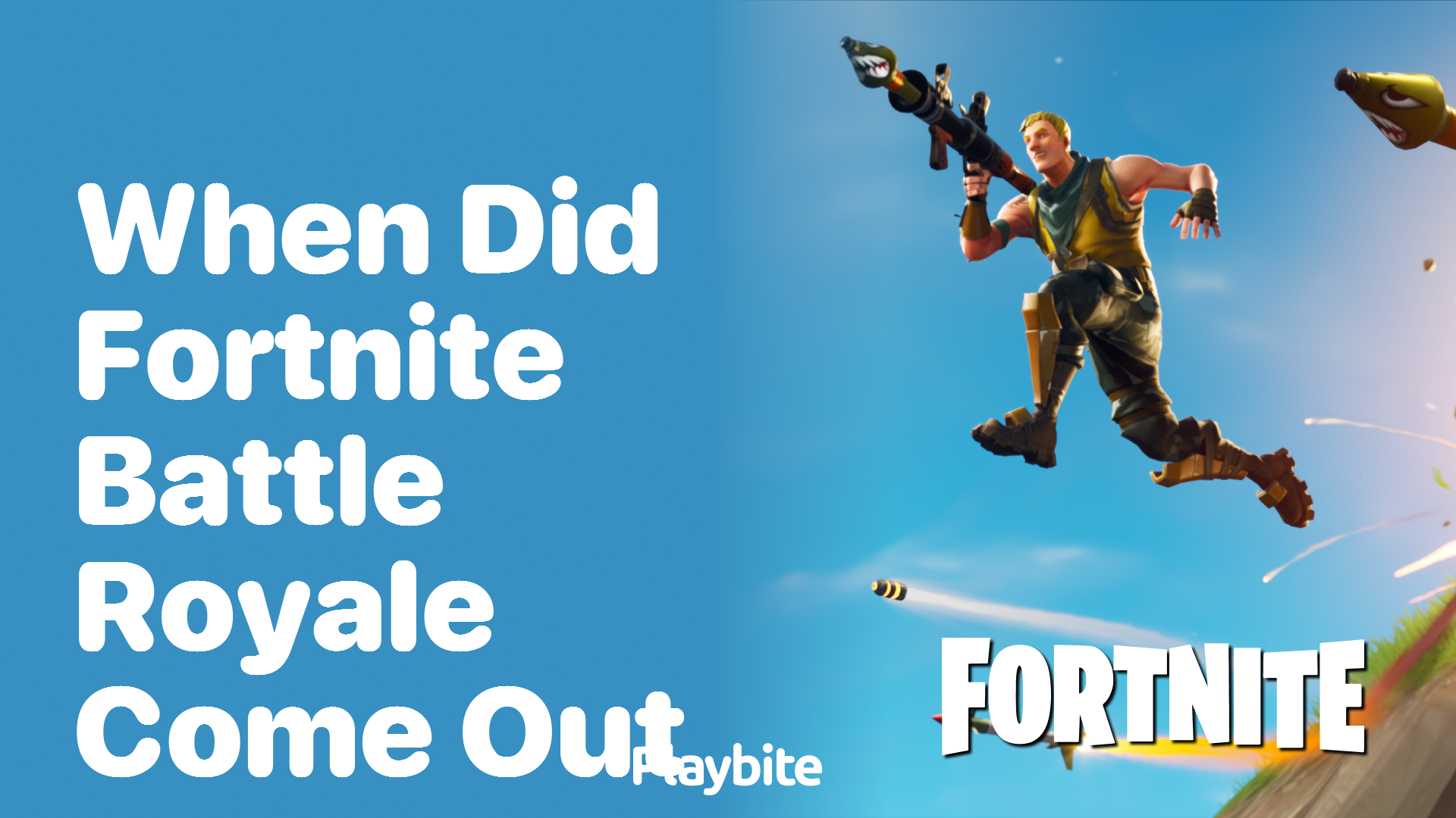 When Did Fortnite Battle Royale Make Its Big Debut?