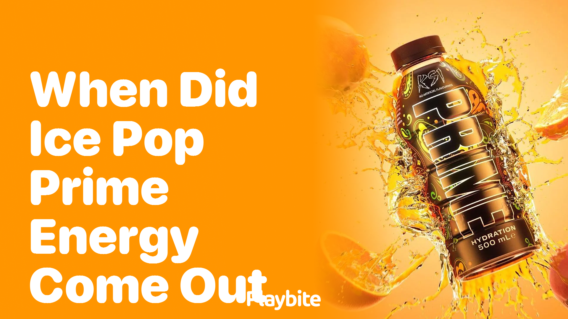 When Did Ice Pop Prime Energy Come Out? Discover Its Launch Date