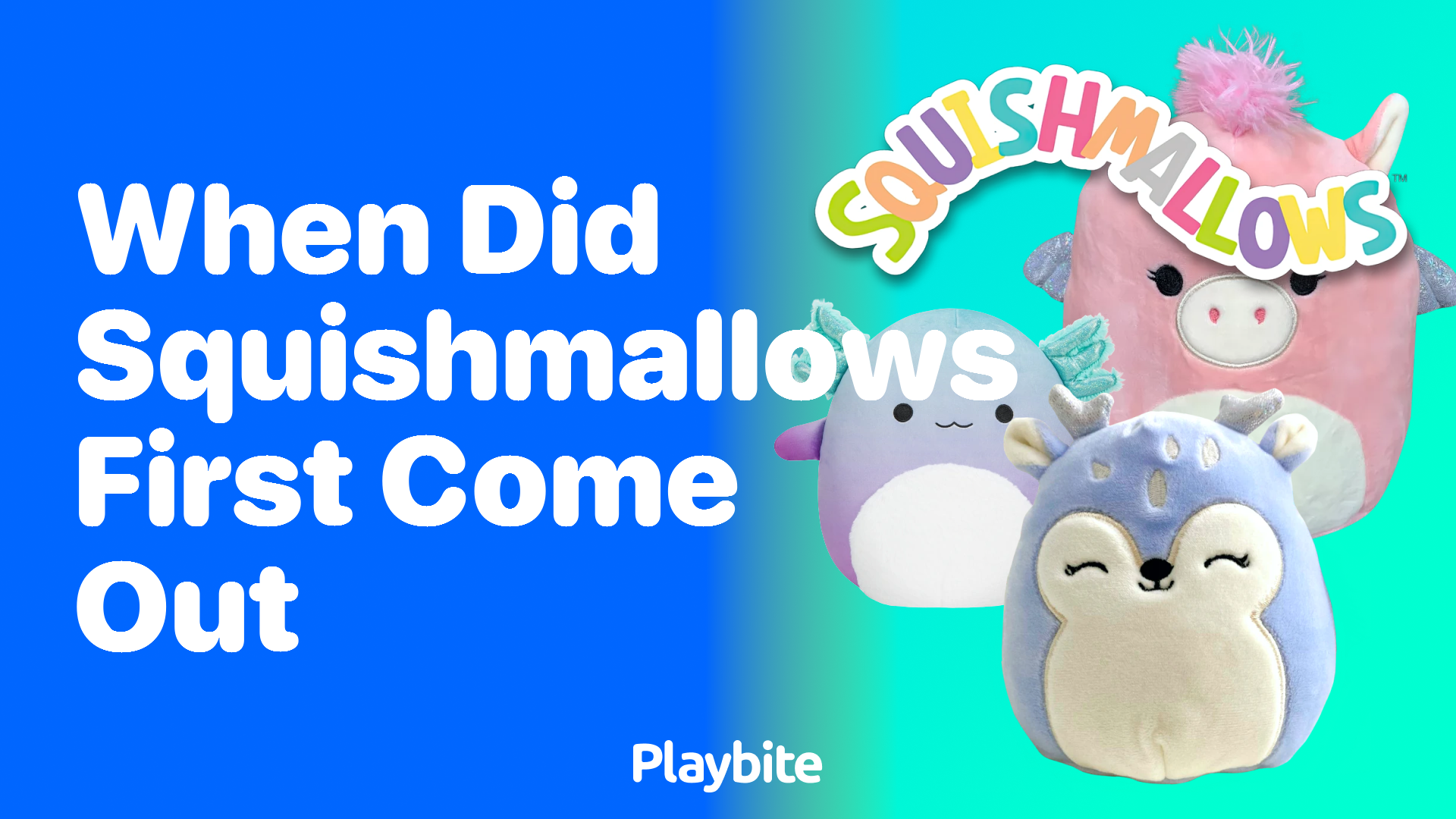 When Did Squishmallows First Make Their Cuddly Debut?