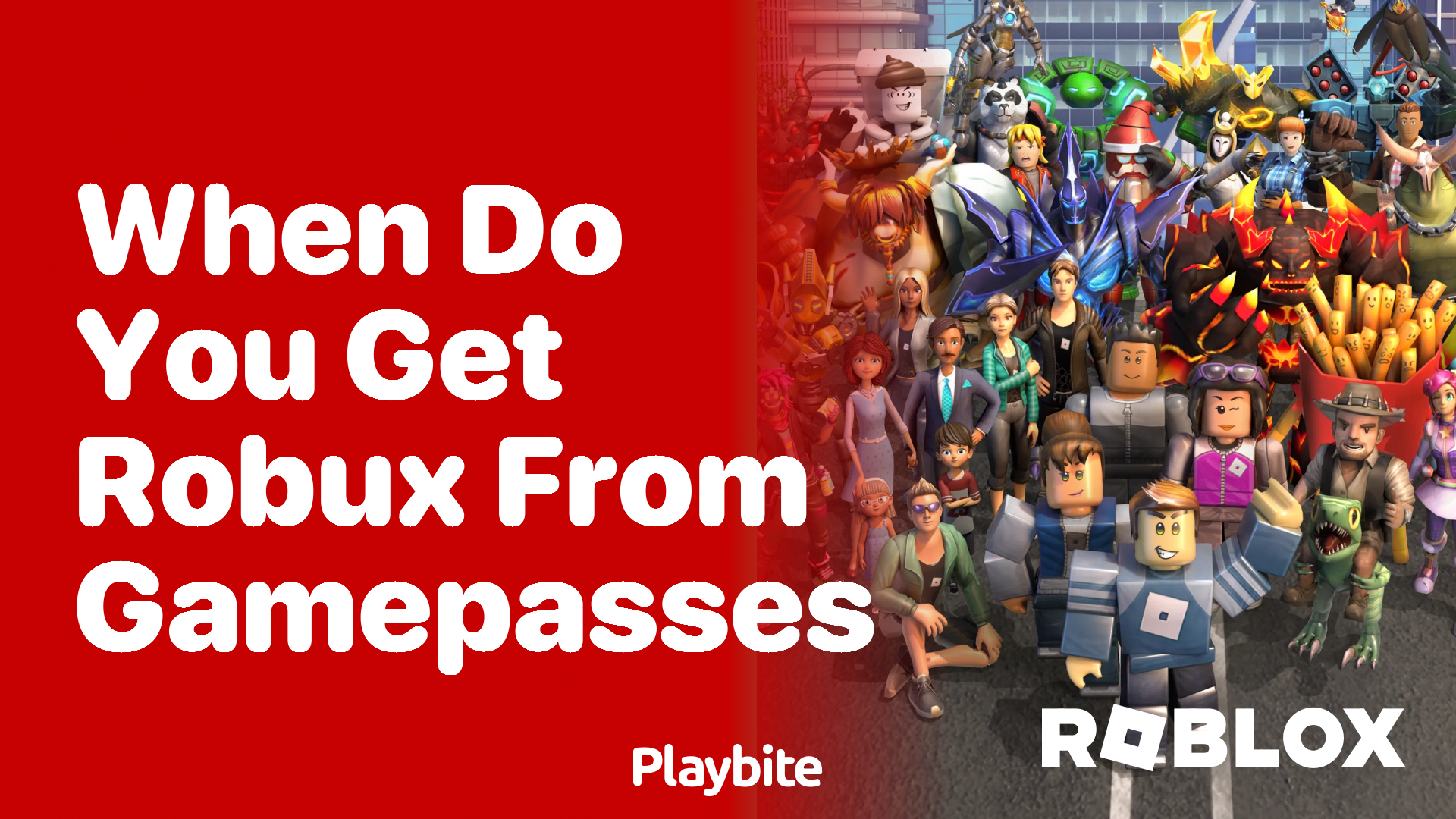 When Do You Get Robux from Gamepasses in Roblox?