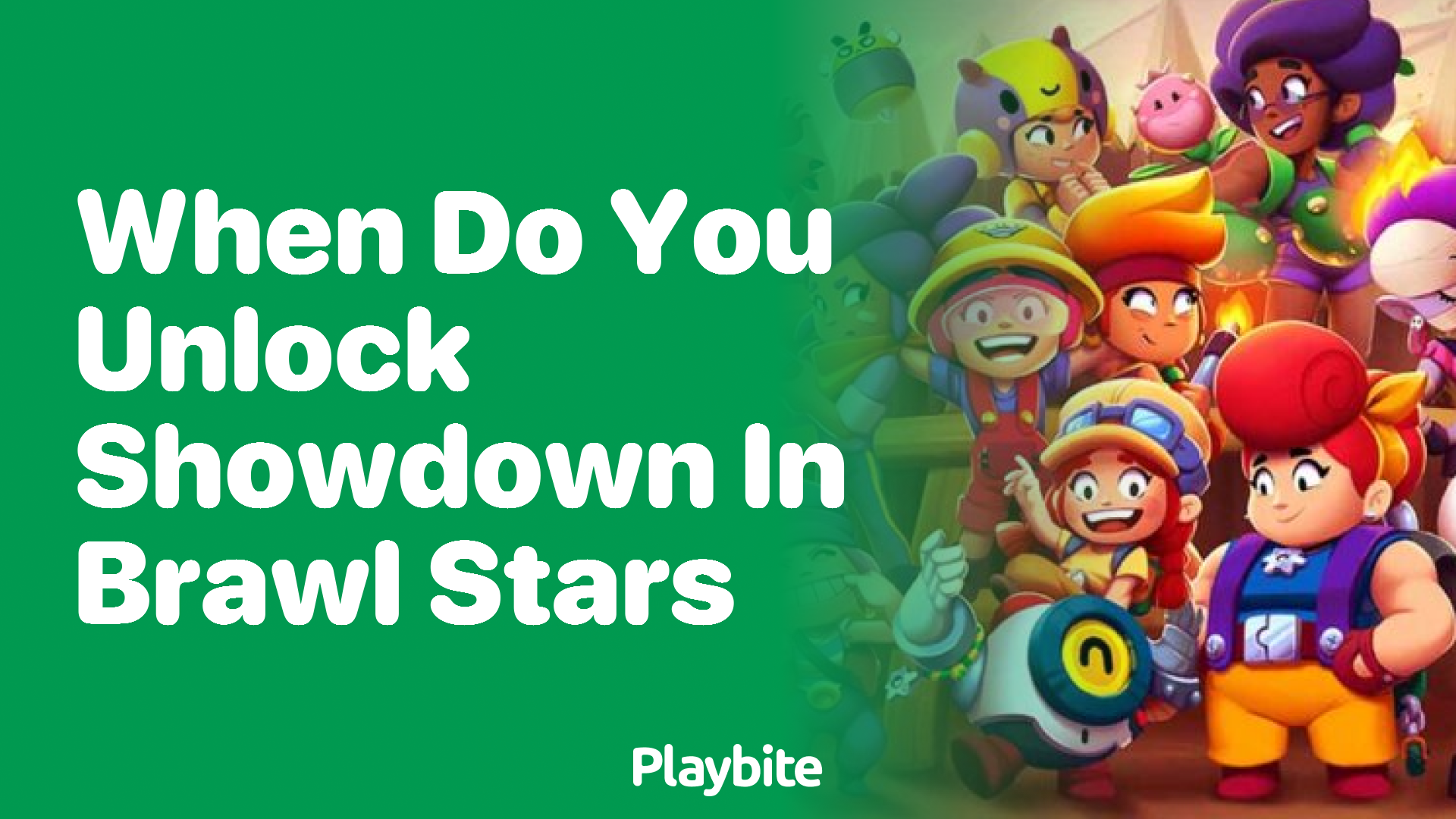 When Do You Unlock Showdown in Brawl Stars?