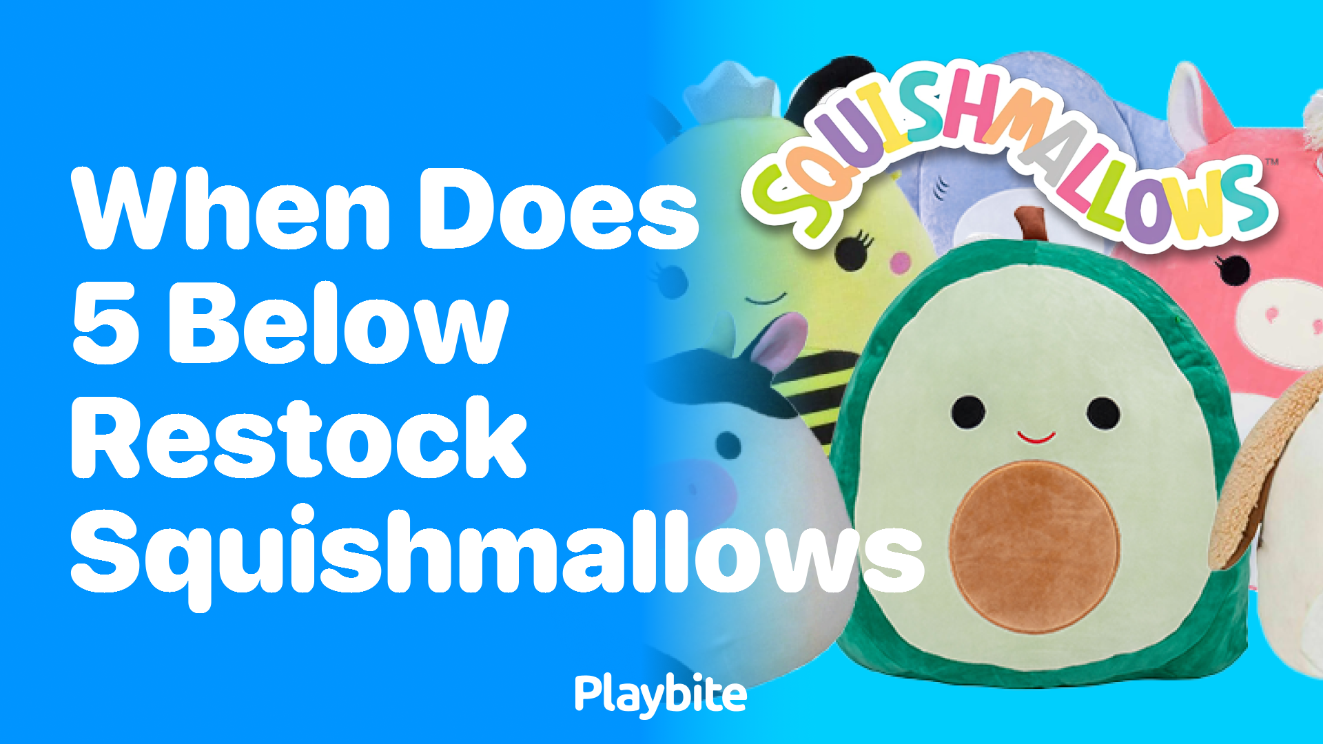 When Does Five Below Restock Squishmallows?